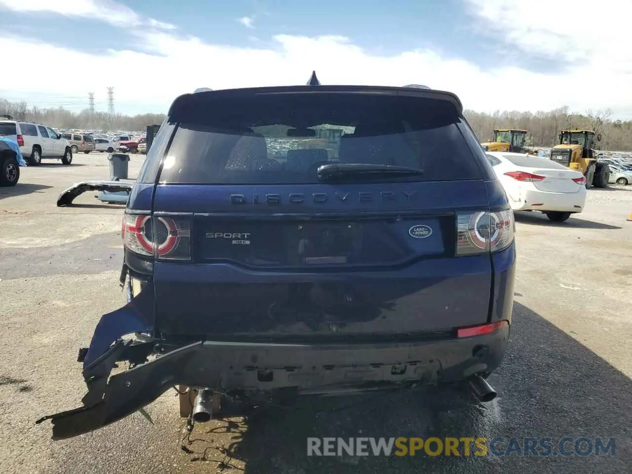 6 Photograph of a damaged car SALCR2FX6KH804321 LAND ROVER DISCOVERY 2019