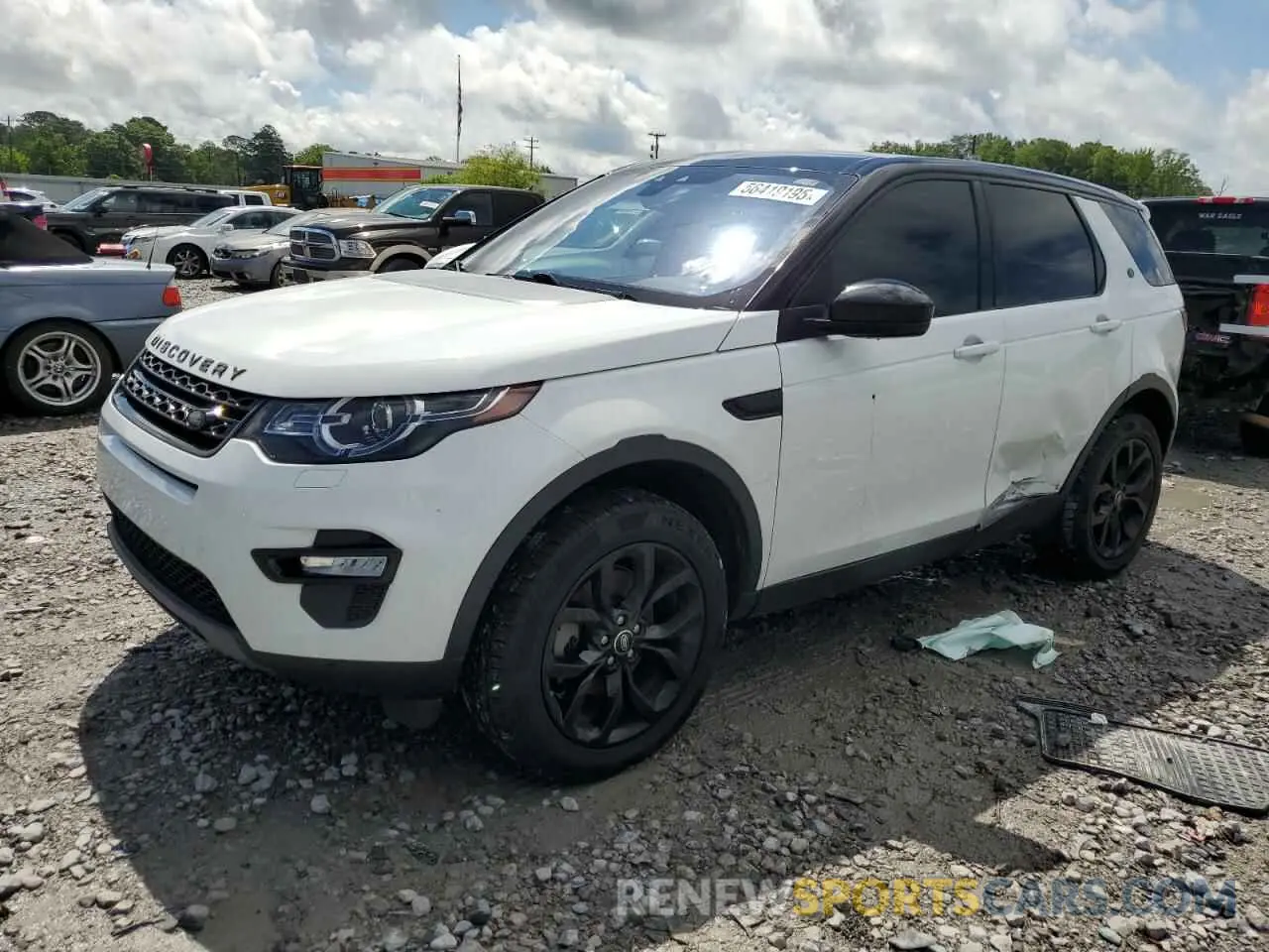 1 Photograph of a damaged car SALCR2FX8KH807706 LAND ROVER DISCOVERY 2019