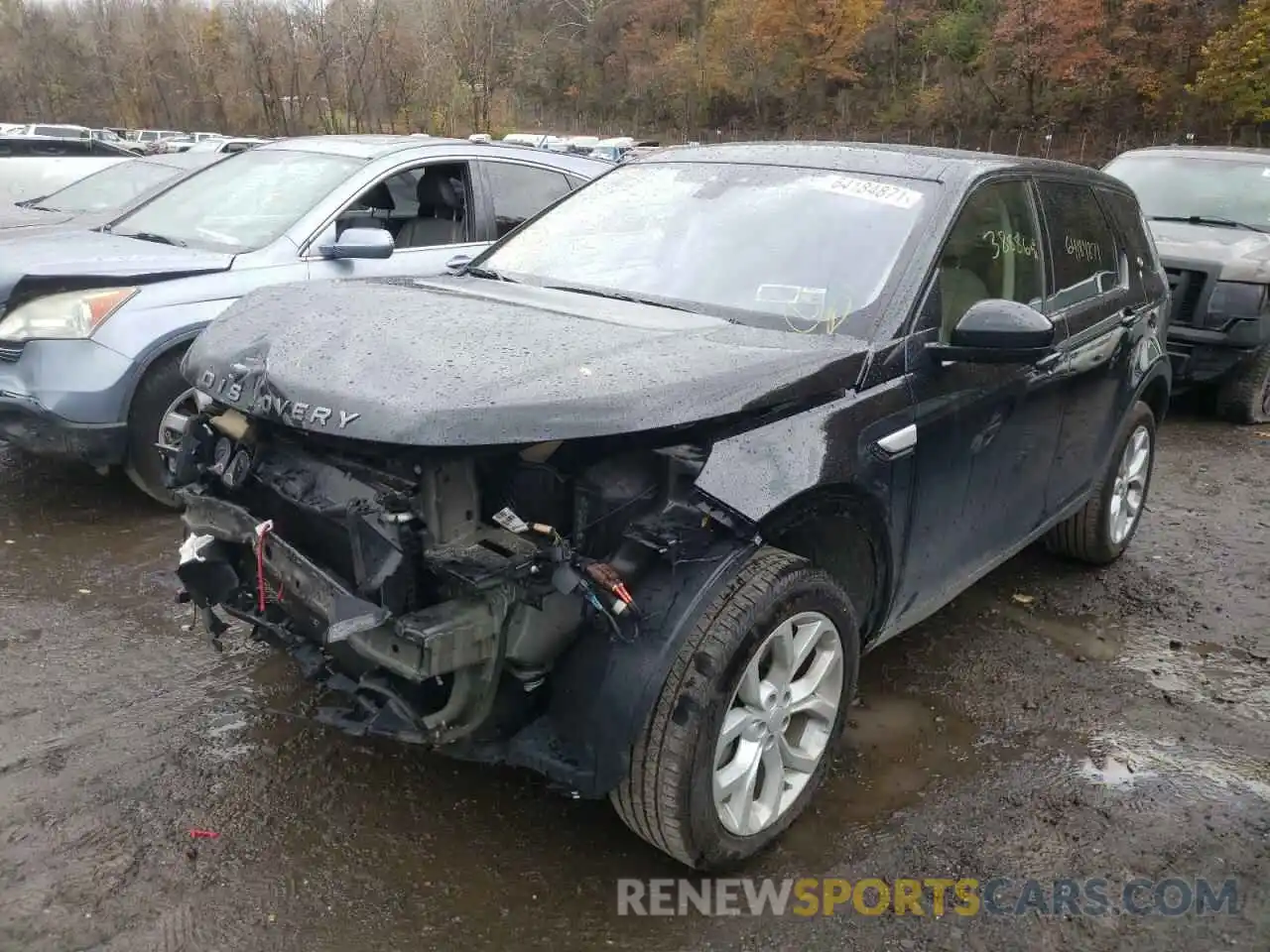 2 Photograph of a damaged car SALCR2FX9KH793217 LAND ROVER DISCOVERY 2019