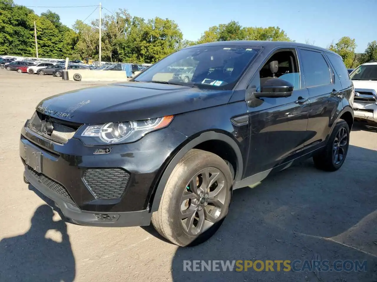 1 Photograph of a damaged car SALCR2FX9KH804538 LAND ROVER DISCOVERY 2019