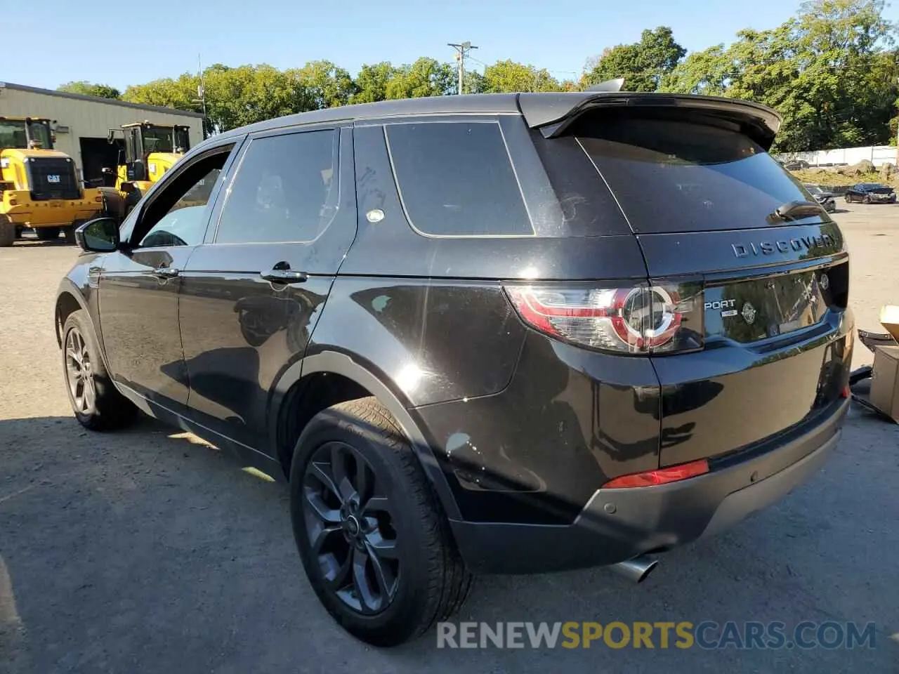 2 Photograph of a damaged car SALCR2FX9KH804538 LAND ROVER DISCOVERY 2019