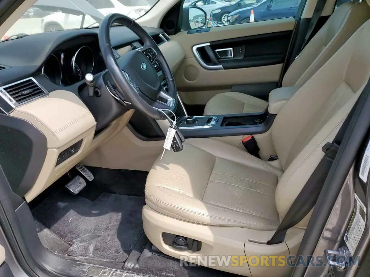 7 Photograph of a damaged car SALCR2FX9KH810534 LAND ROVER DISCOVERY 2019
