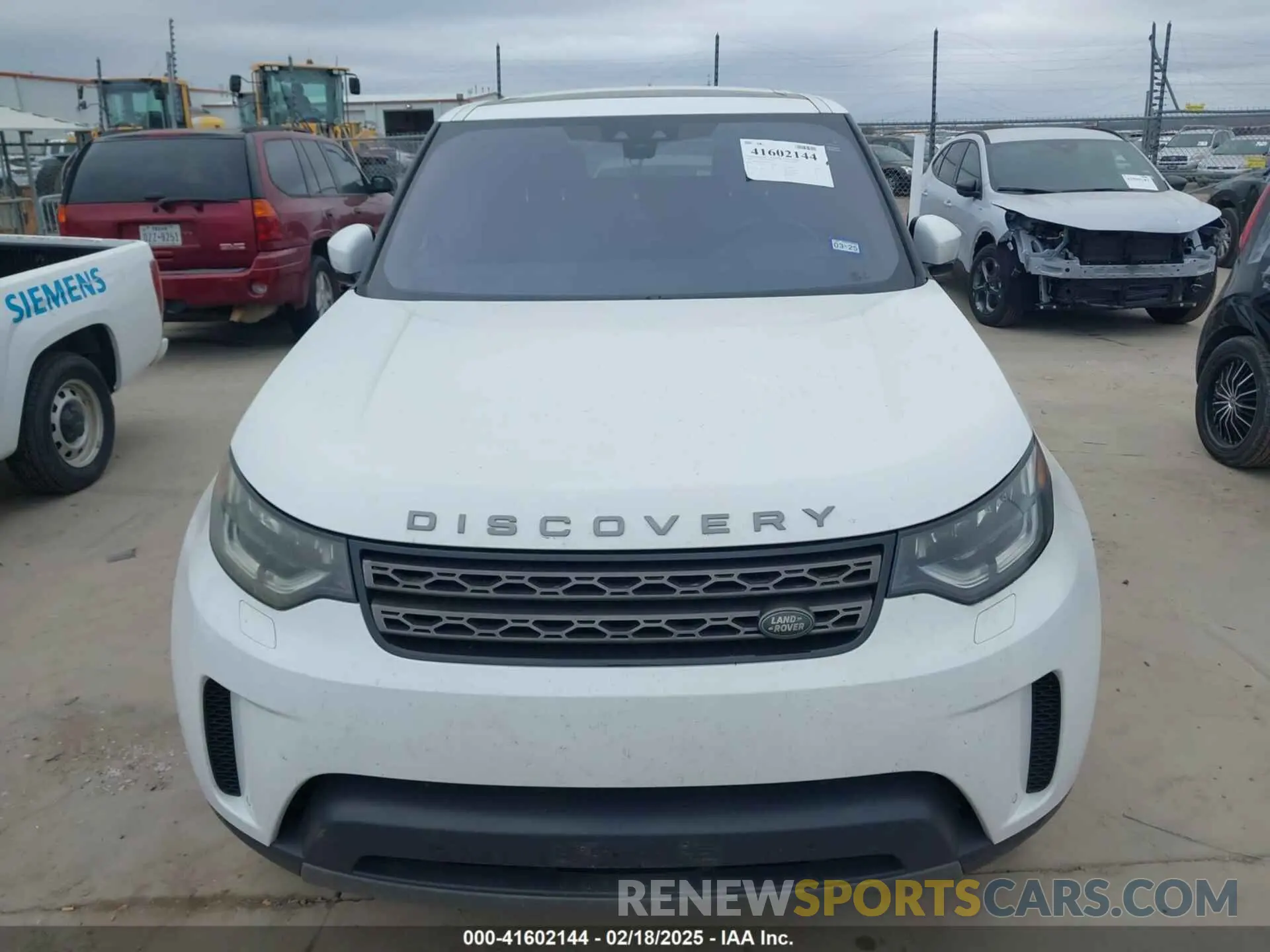 6 Photograph of a damaged car SALRG2RV1KA095610 LAND ROVER DISCOVERY 2019
