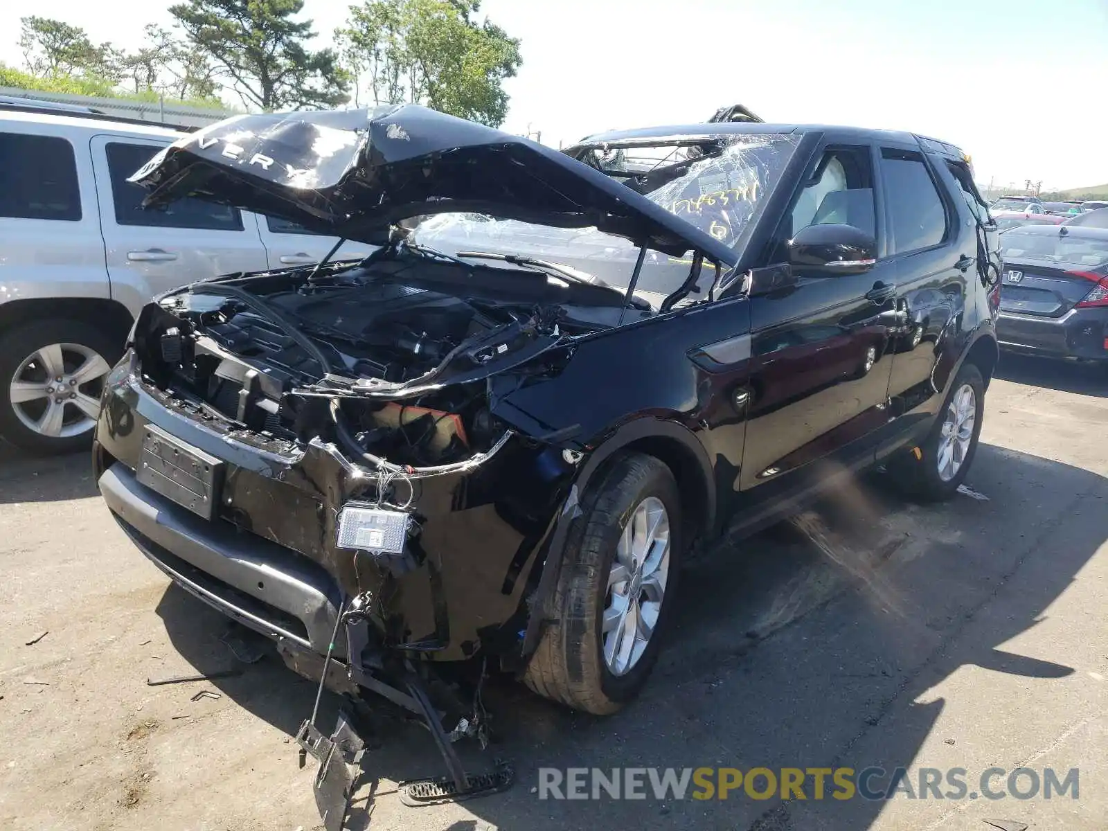 2 Photograph of a damaged car SALRG2RV6K2401355 LAND ROVER DISCOVERY 2019