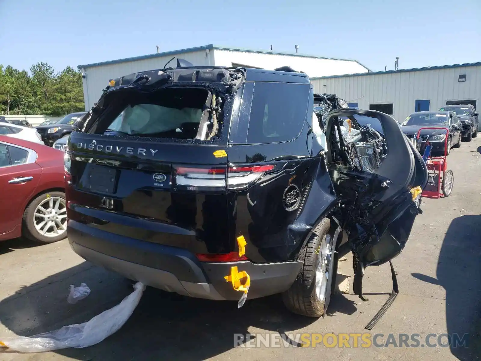 4 Photograph of a damaged car SALRG2RV6K2401355 LAND ROVER DISCOVERY 2019