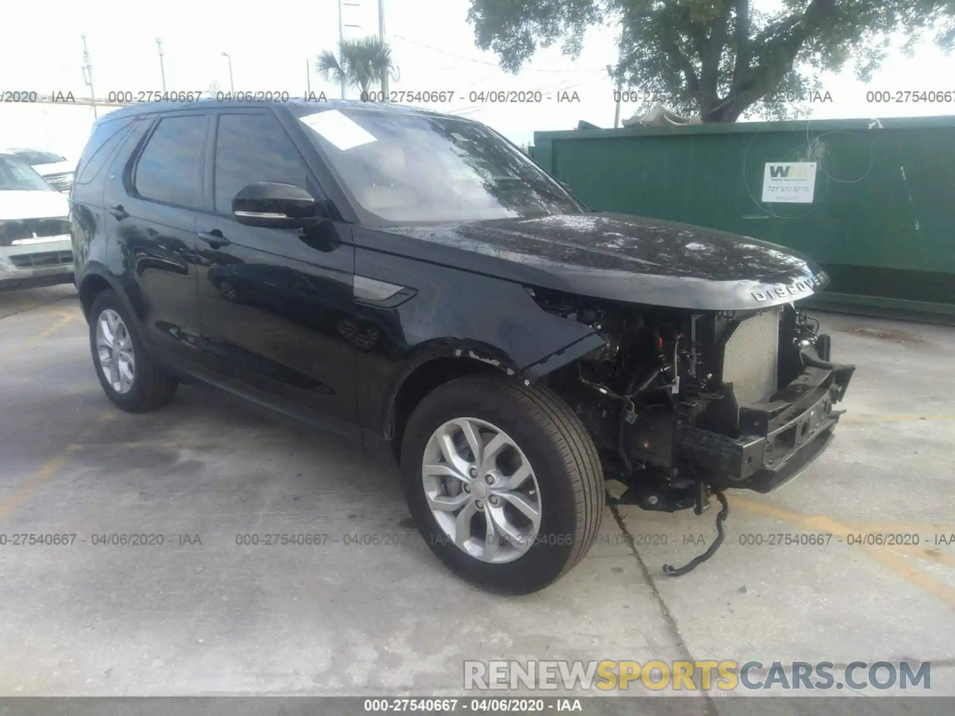 1 Photograph of a damaged car SALRG2RV6KA093819 LAND ROVER DISCOVERY 2019