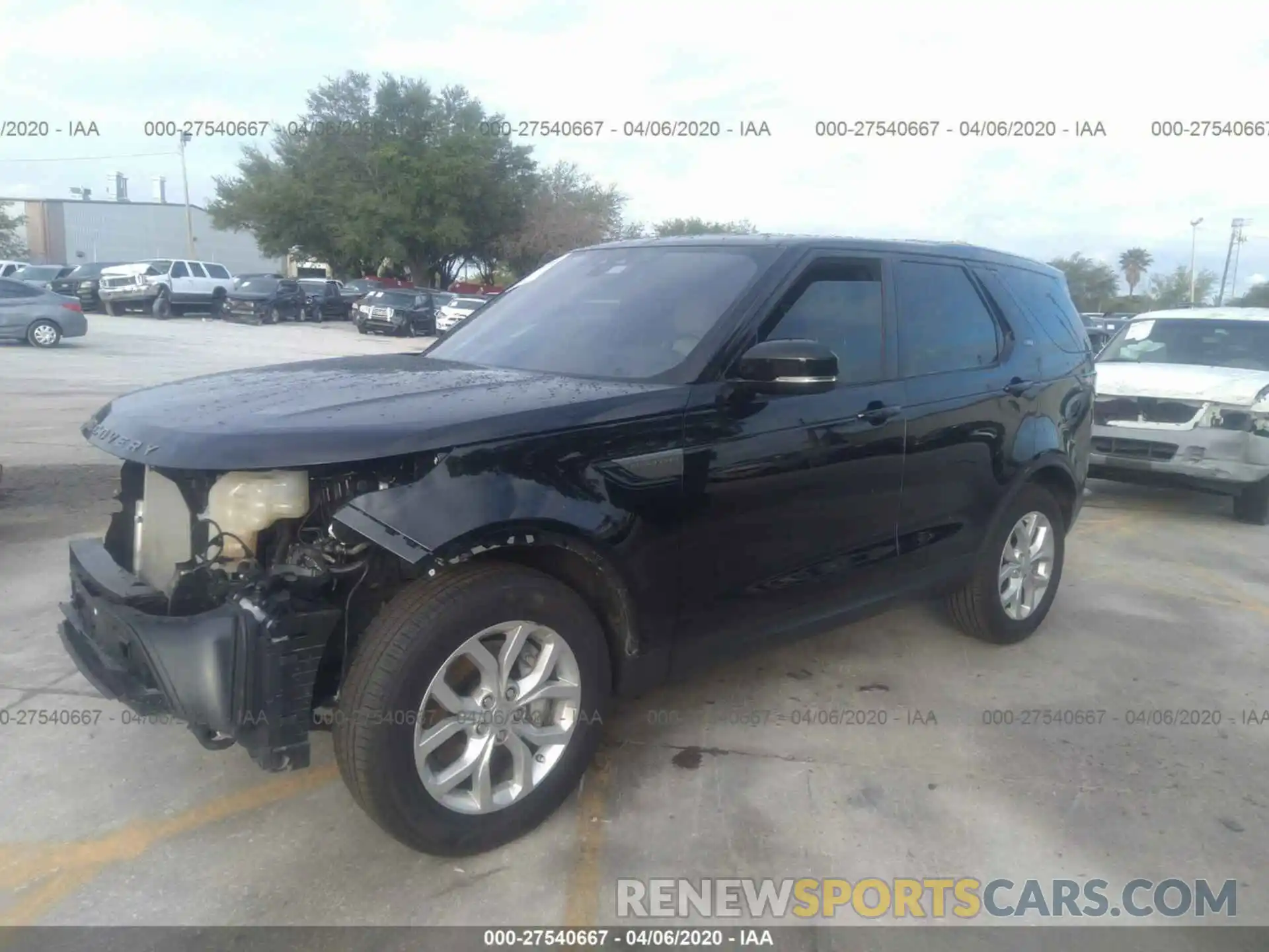 2 Photograph of a damaged car SALRG2RV6KA093819 LAND ROVER DISCOVERY 2019