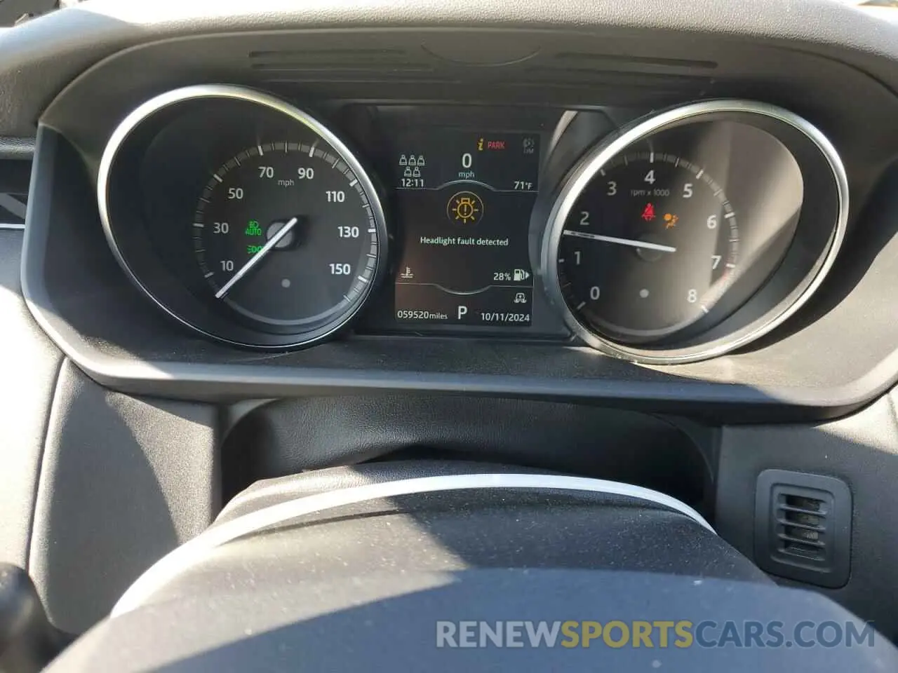 9 Photograph of a damaged car SALRG2RV9K2413967 LAND ROVER DISCOVERY 2019