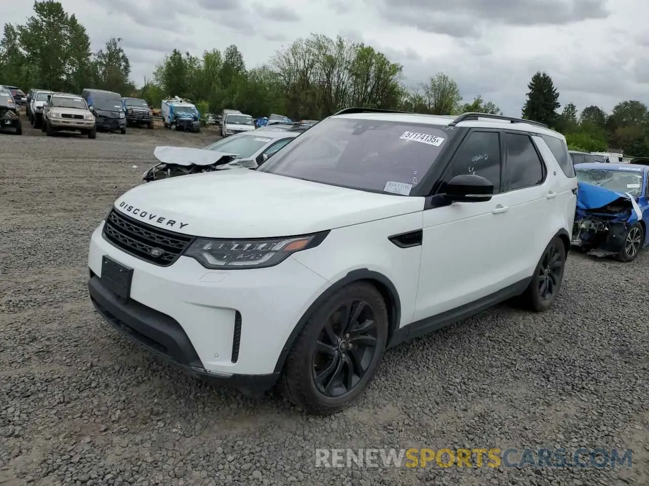 1 Photograph of a damaged car SALRR2RK6K2410654 LAND ROVER DISCOVERY 2019