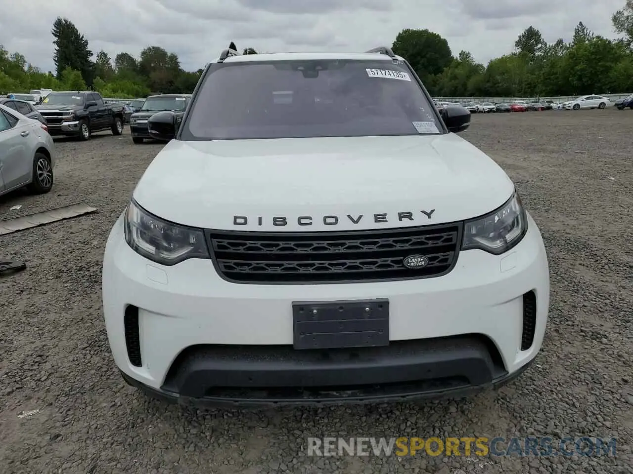 5 Photograph of a damaged car SALRR2RK6K2410654 LAND ROVER DISCOVERY 2019