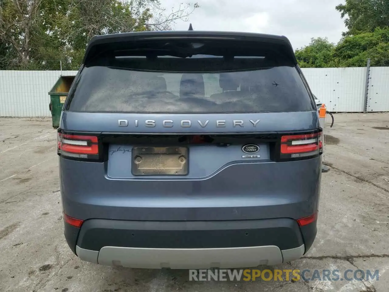 6 Photograph of a damaged car SALRR2RV9K2400467 LAND ROVER DISCOVERY 2019