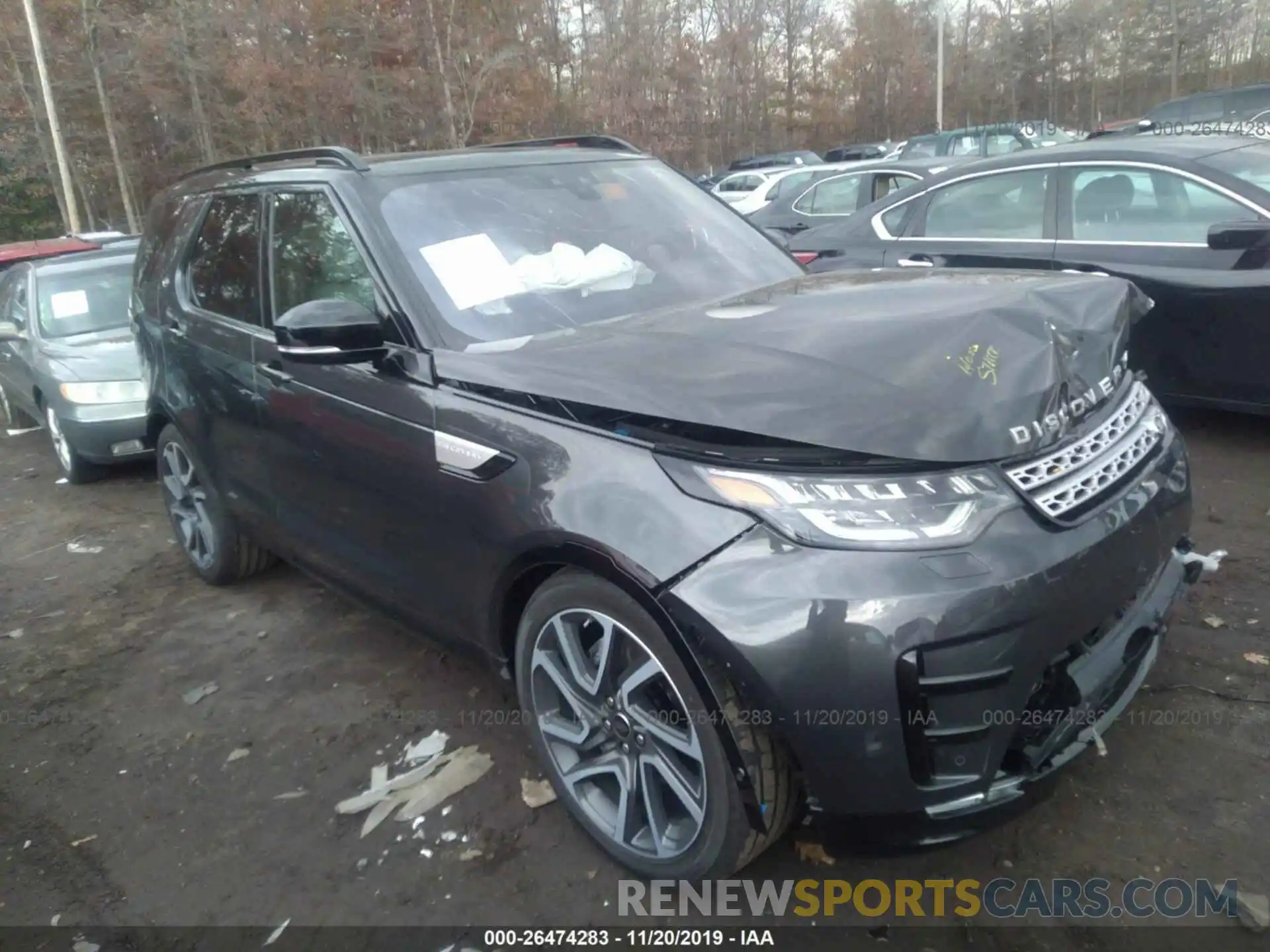 1 Photograph of a damaged car SALRT2RV7K2408665 LAND ROVER DISCOVERY 2019