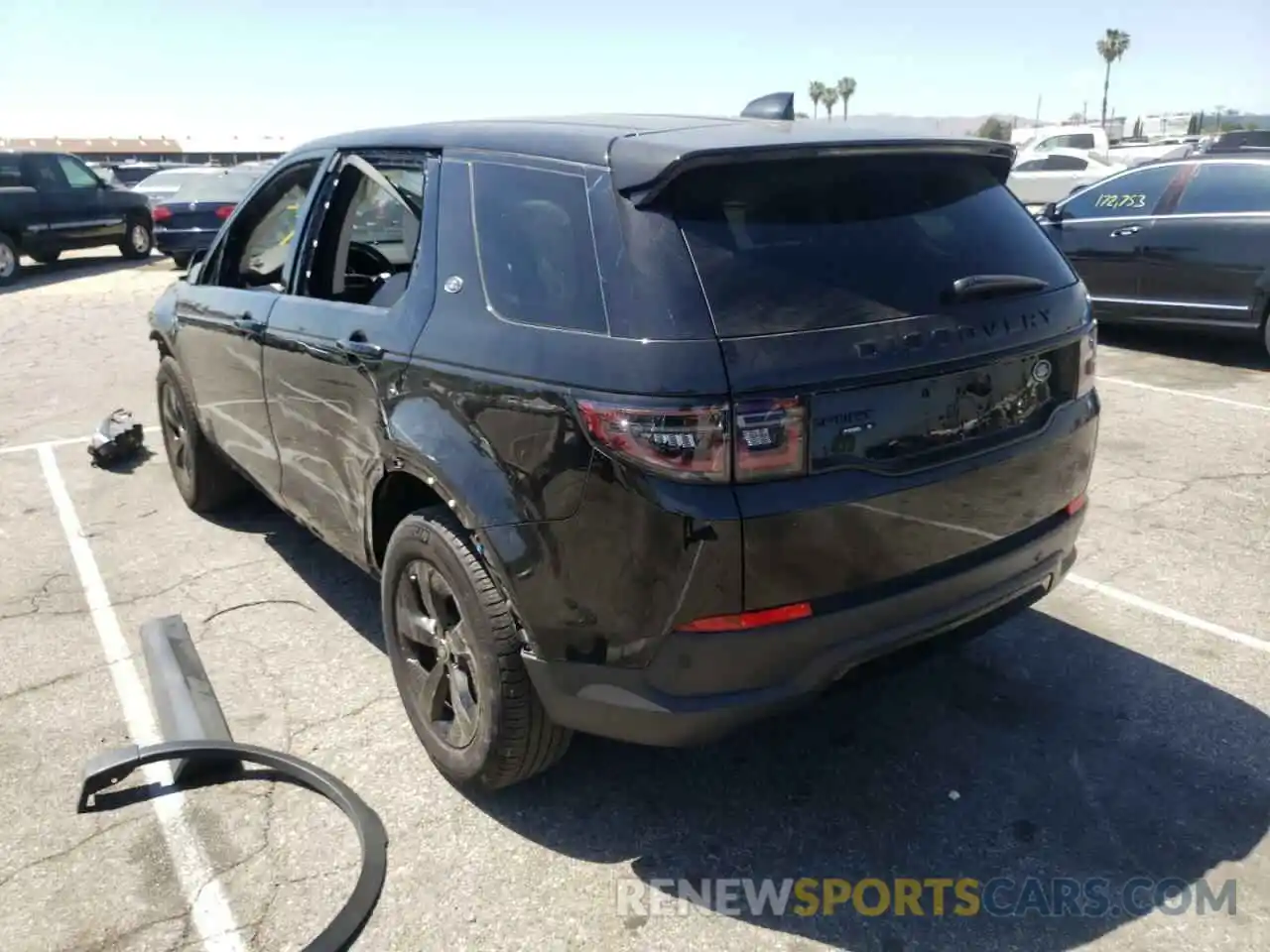 3 Photograph of a damaged car SALCJ2FX1LH862376 LAND ROVER DISCOVERY 2020