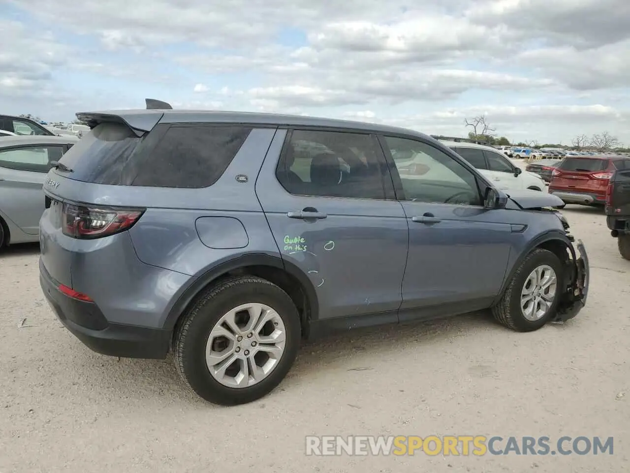 3 Photograph of a damaged car SALCJ2FX2LH879915 LAND ROVER DISCOVERY 2020