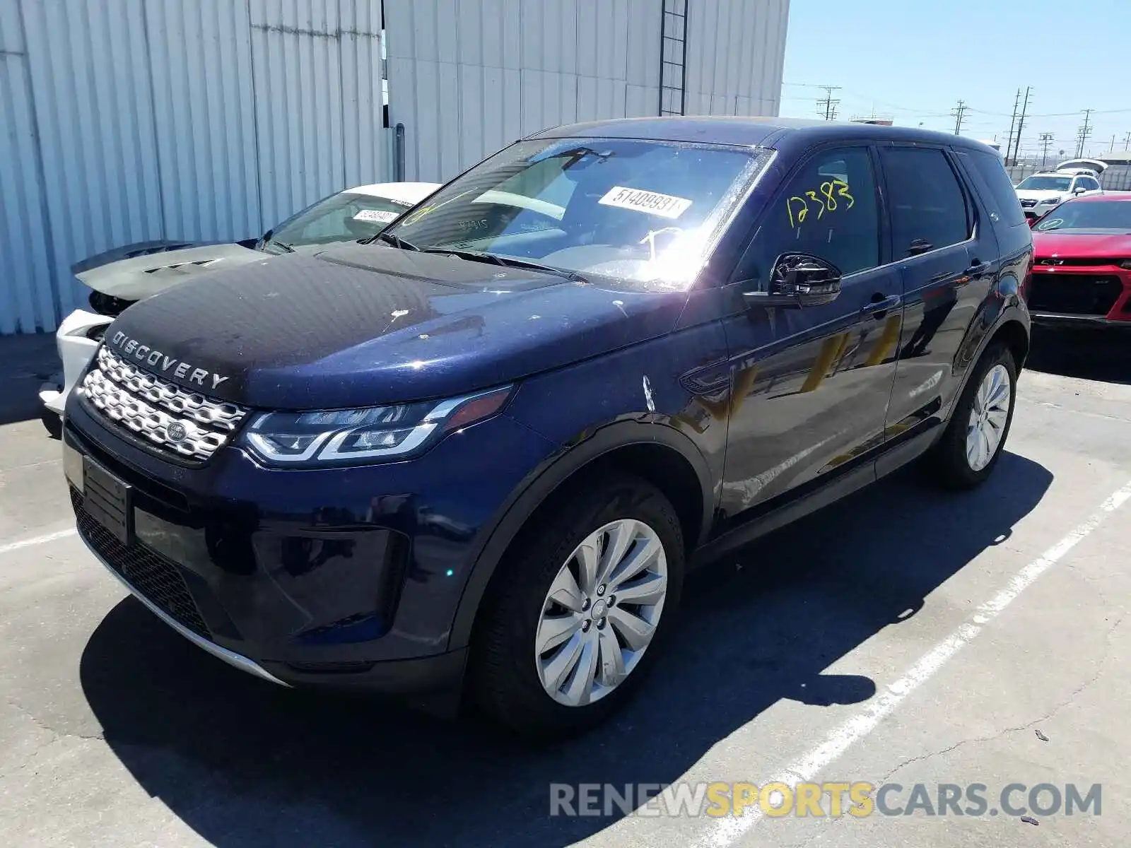 2 Photograph of a damaged car SALCJ2FX4LH853171 LAND ROVER DISCOVERY 2020