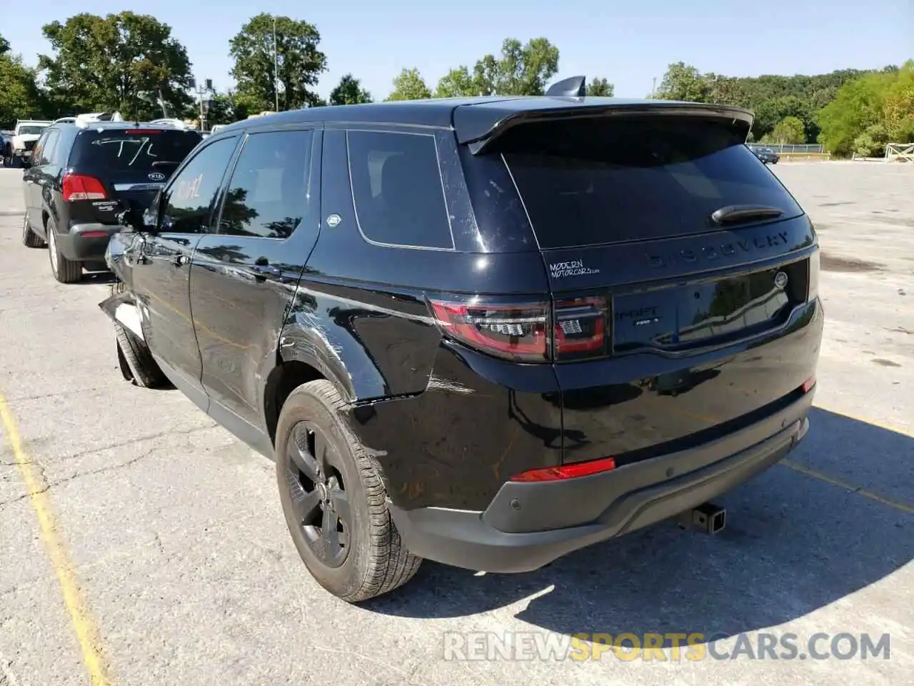 3 Photograph of a damaged car SALCJ2FX6LH863068 LAND ROVER DISCOVERY 2020