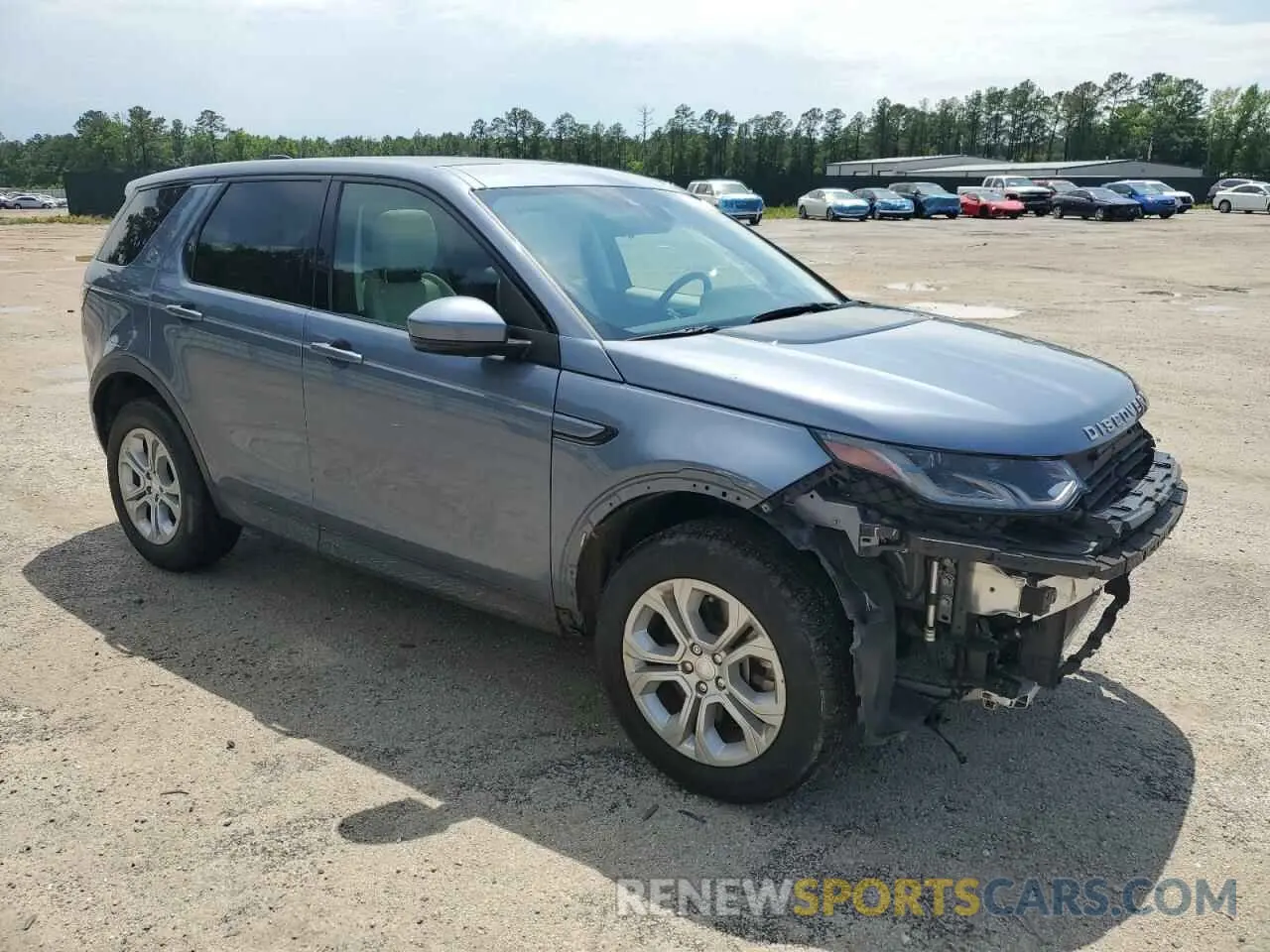 4 Photograph of a damaged car SALCJ2FX7LH864942 LAND ROVER DISCOVERY 2020
