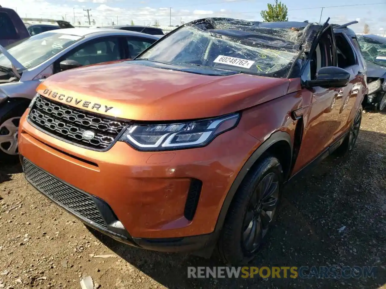 2 Photograph of a damaged car SALCJ2FX8LH880809 LAND ROVER DISCOVERY 2020