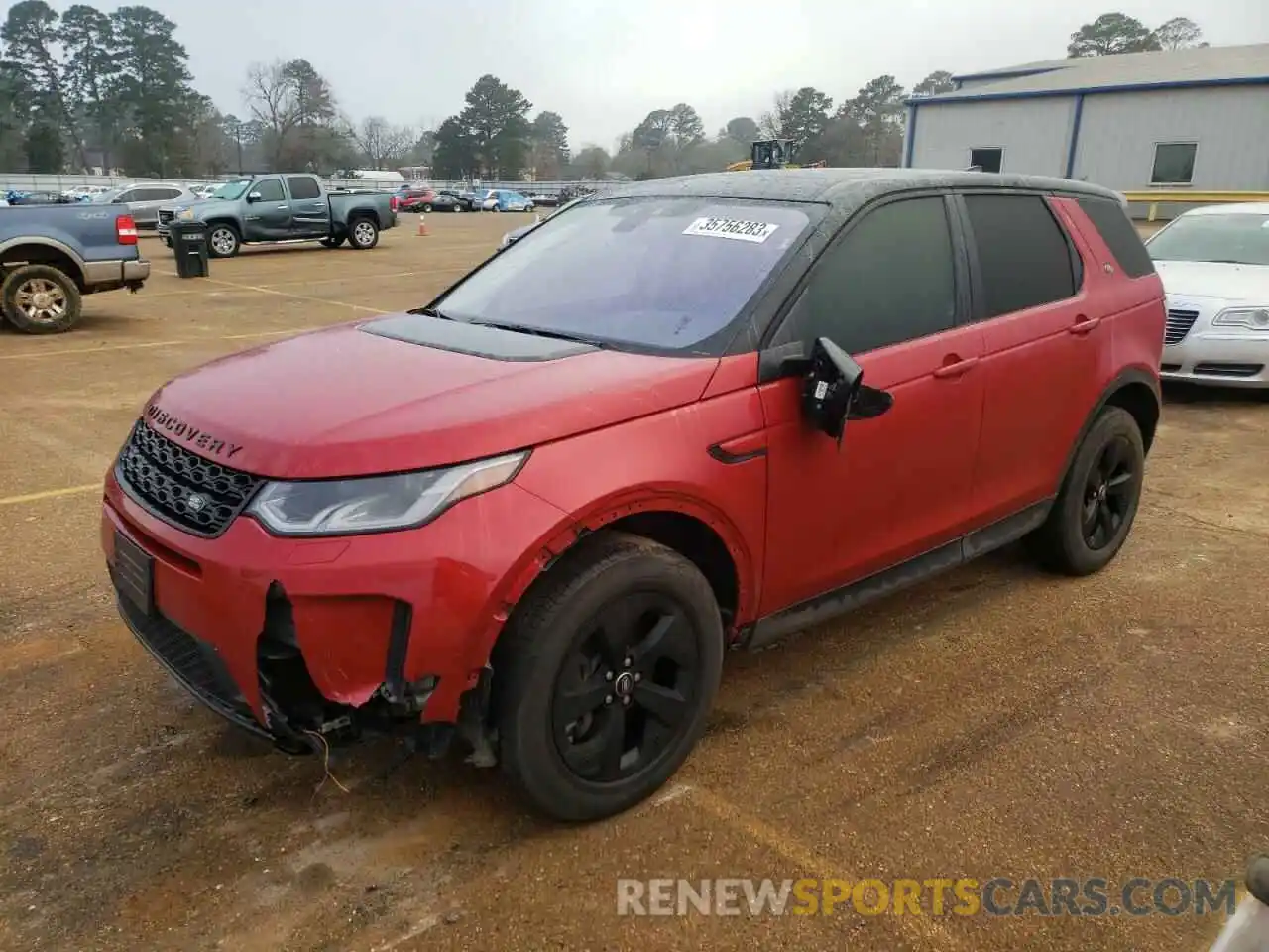 1 Photograph of a damaged car SALCJ2FX9LH837435 LAND ROVER DISCOVERY 2020