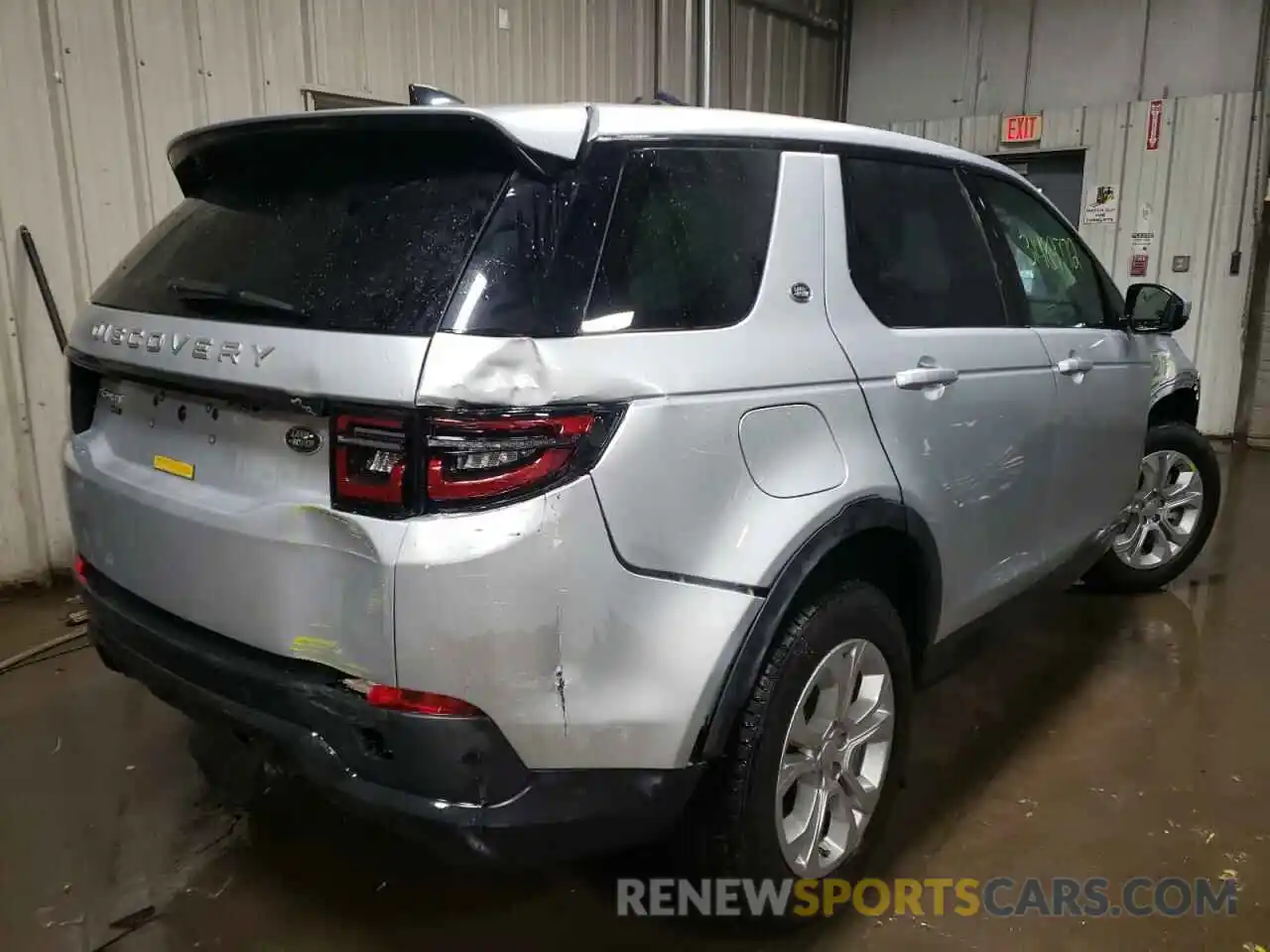 4 Photograph of a damaged car SALCK2FX4LH846735 LAND ROVER DISCOVERY 2020