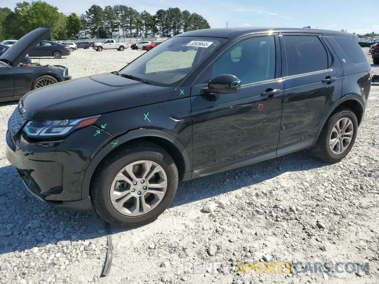 1 Photograph of a damaged car SALCK2FX5LH840605 LAND ROVER DISCOVERY 2020