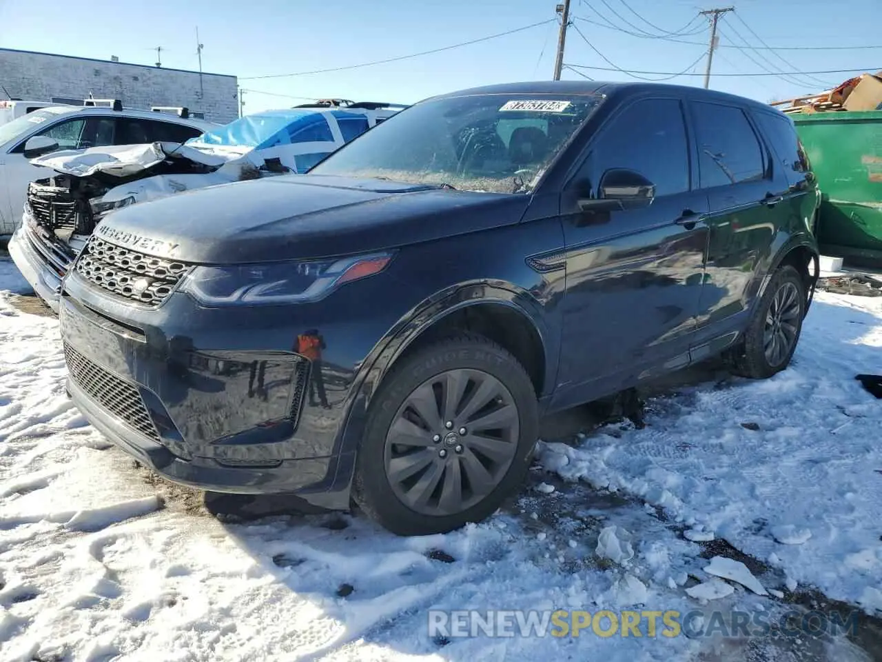 1 Photograph of a damaged car SALCL2FX1LH833423 LAND ROVER DISCOVERY 2020