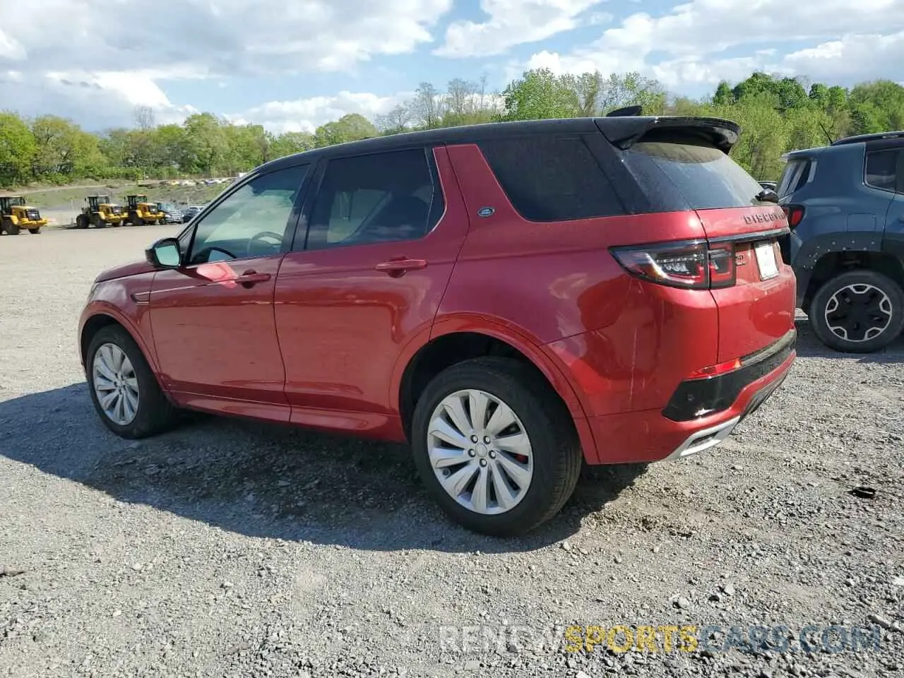 2 Photograph of a damaged car SALCM2GX9LH850210 LAND ROVER DISCOVERY 2020