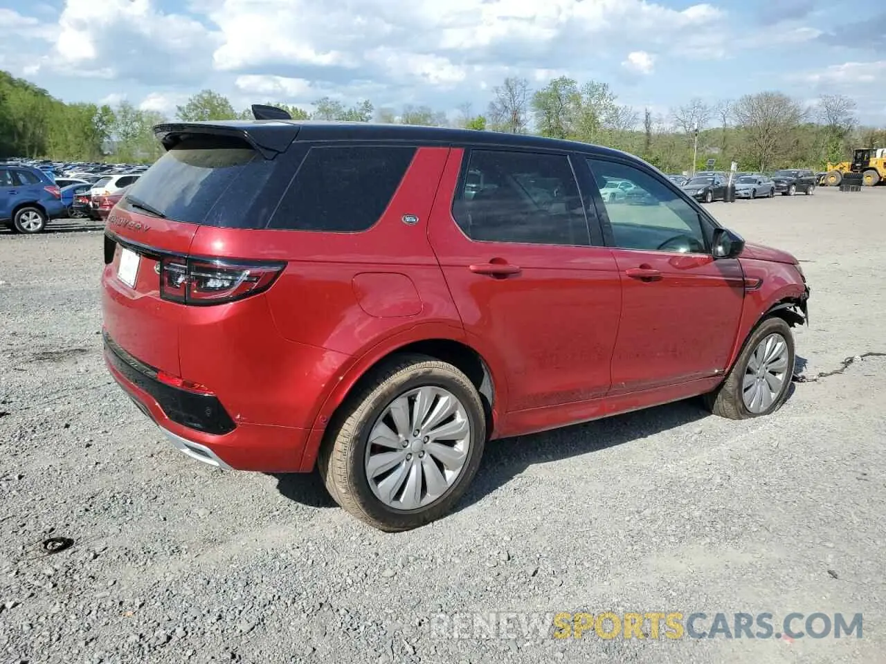 3 Photograph of a damaged car SALCM2GX9LH850210 LAND ROVER DISCOVERY 2020
