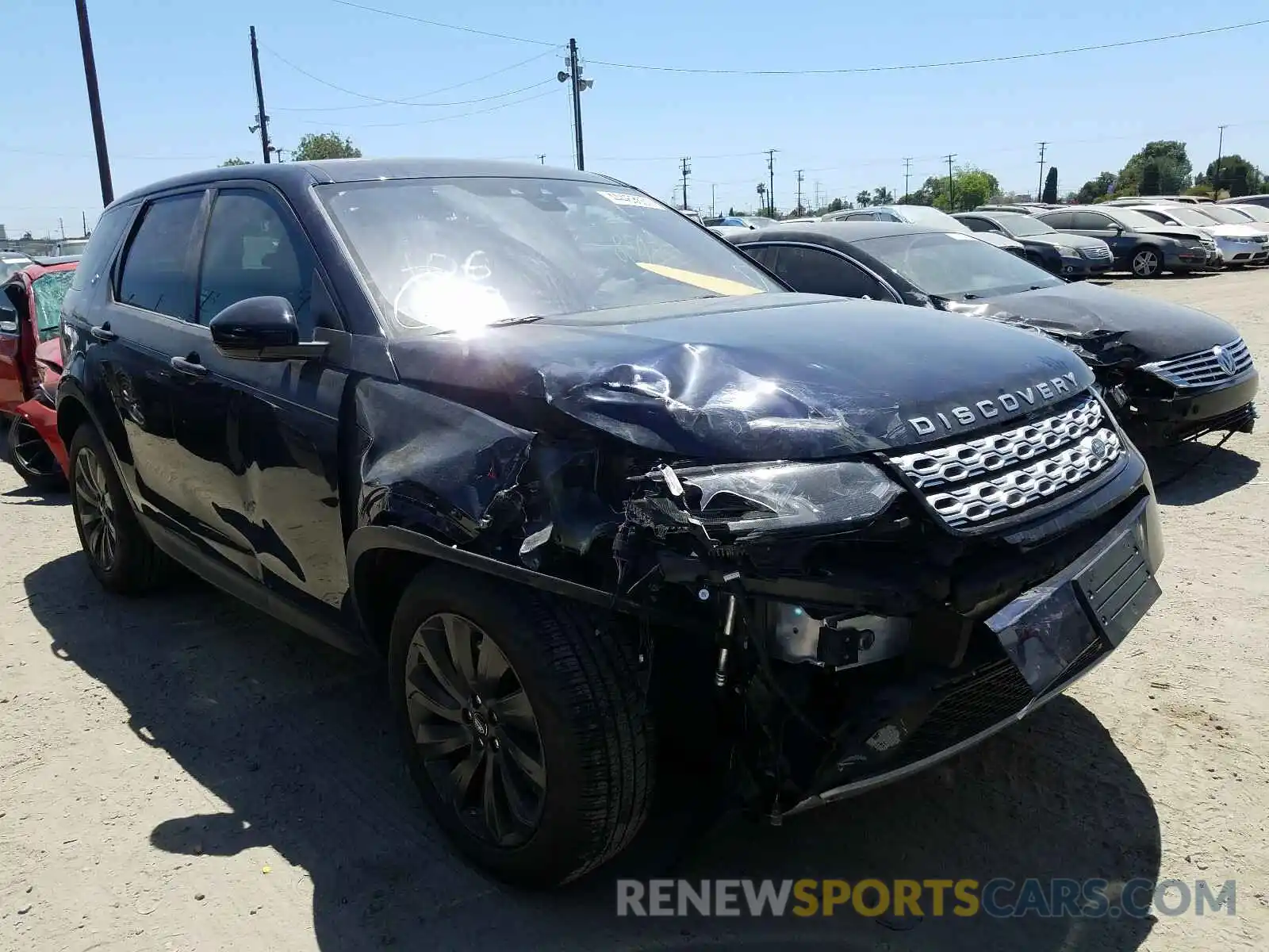 1 Photograph of a damaged car SALCP2FX0LH838486 LAND ROVER DISCOVERY 2020