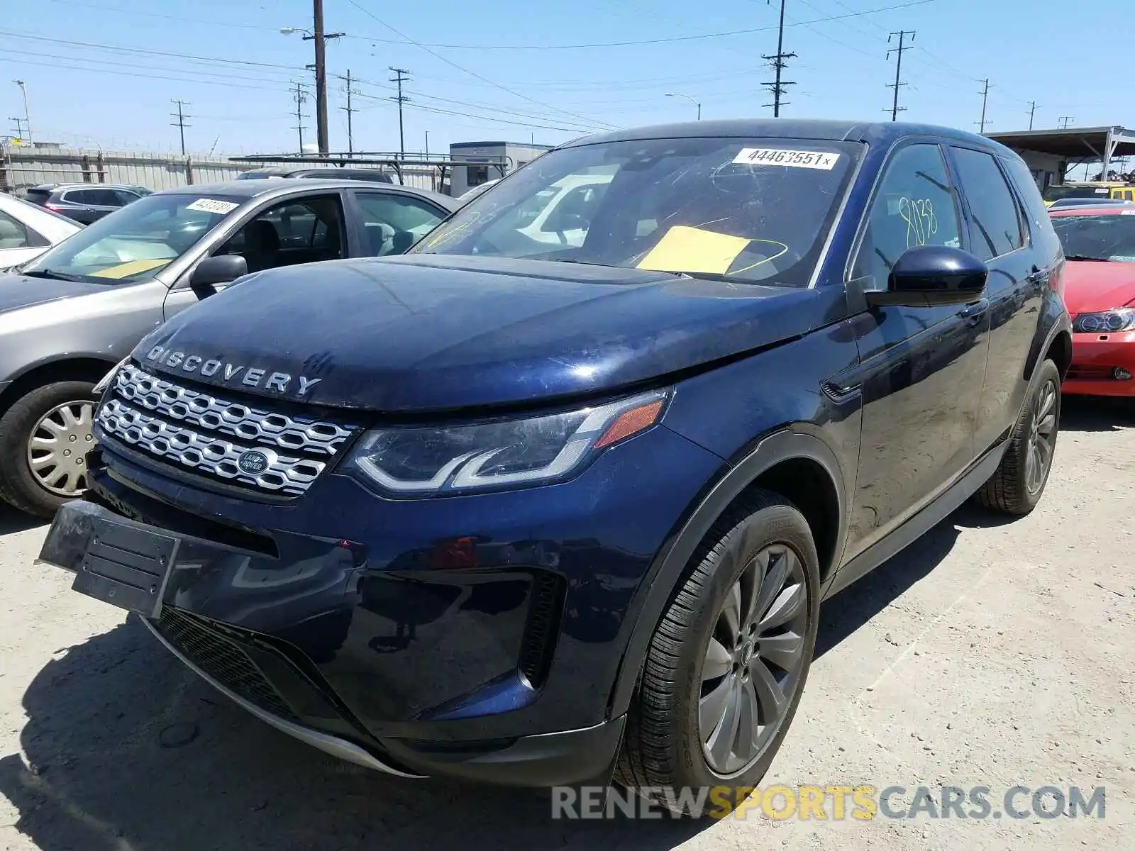 2 Photograph of a damaged car SALCP2FX0LH838486 LAND ROVER DISCOVERY 2020