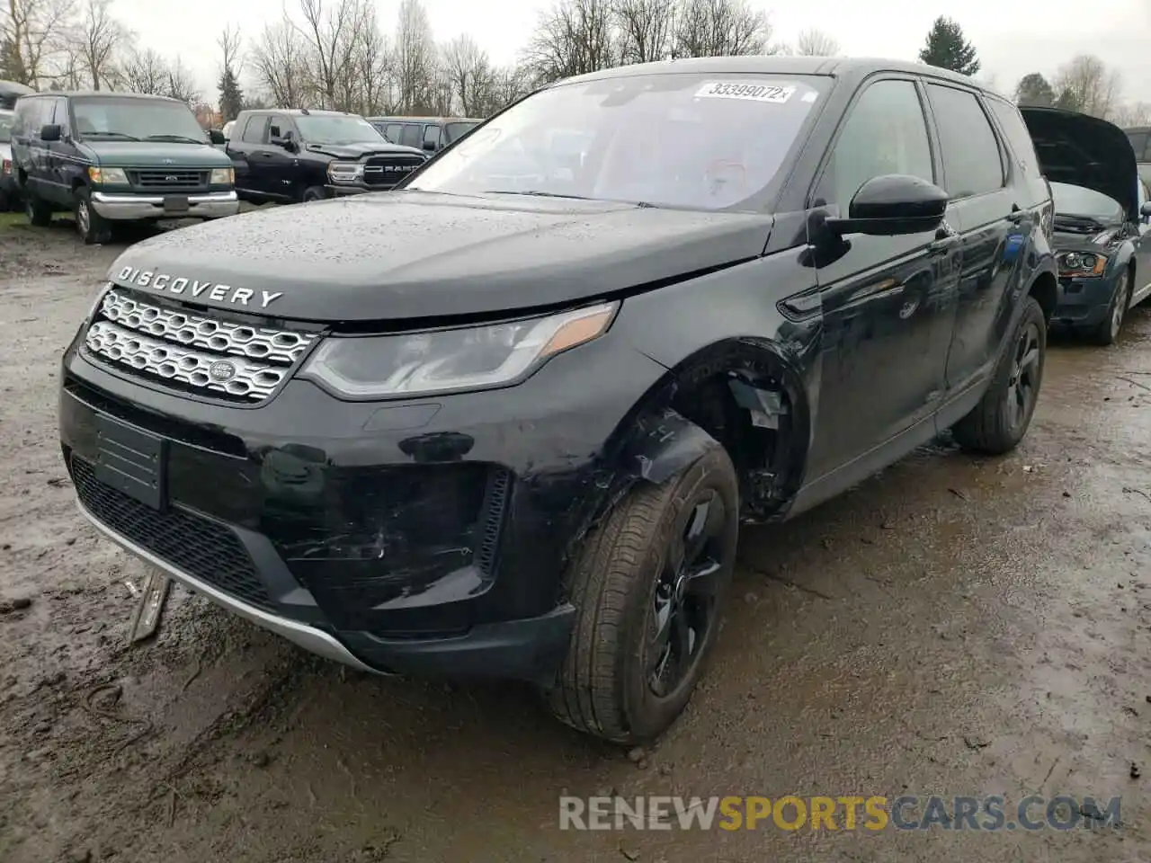 2 Photograph of a damaged car SALCP2FX1LH878026 LAND ROVER DISCOVERY 2020