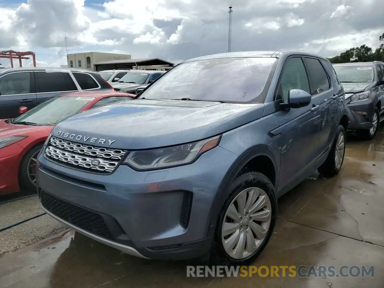 1 Photograph of a damaged car SALCP2FX6LH858466 LAND ROVER DISCOVERY 2020
