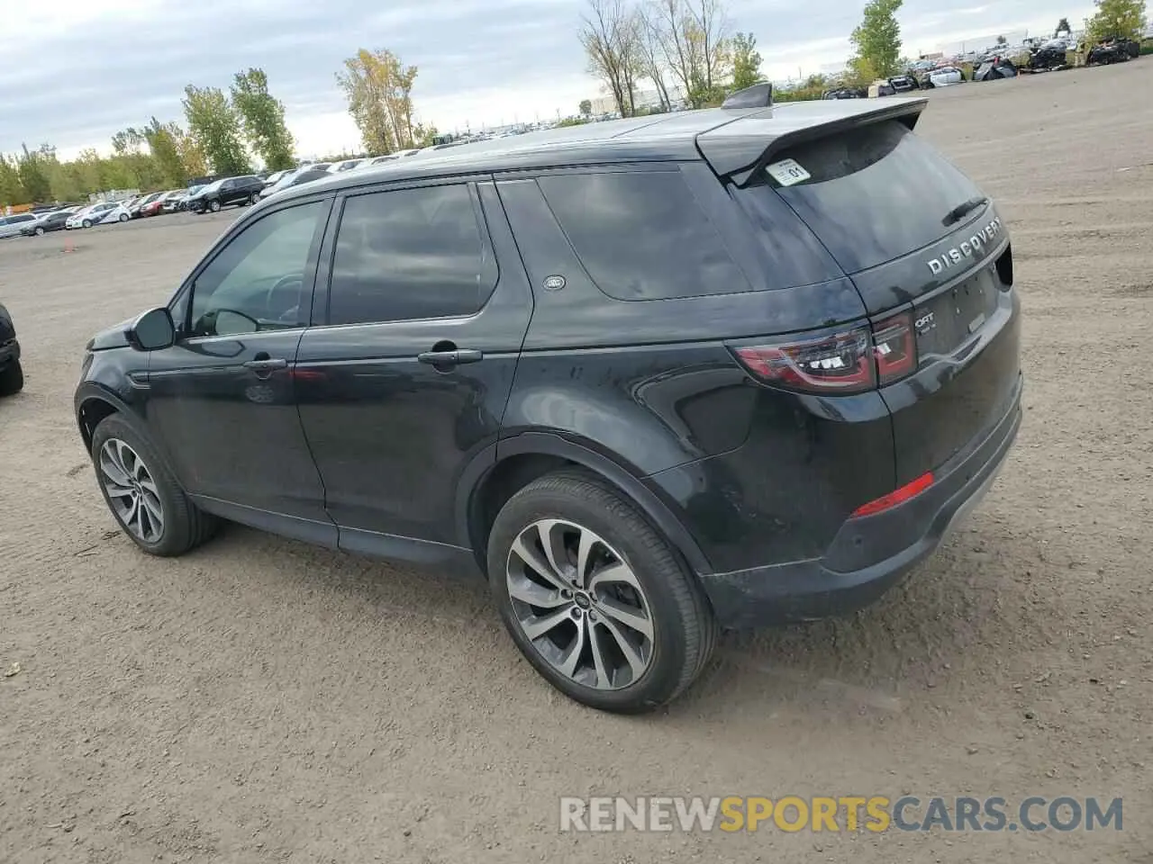 2 Photograph of a damaged car SALCP2FX8LH837053 LAND ROVER DISCOVERY 2020