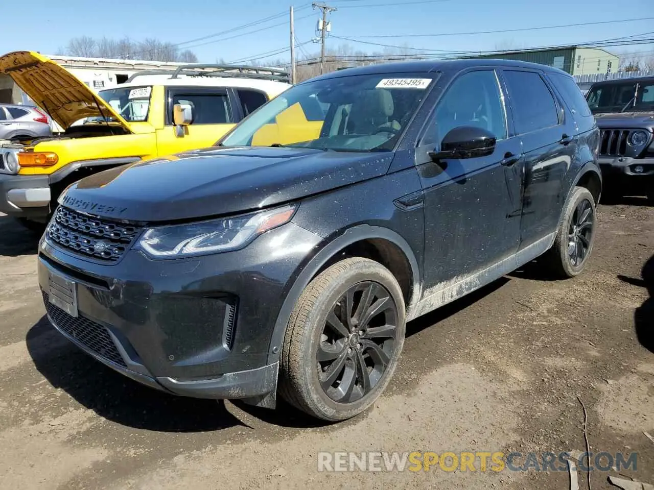 1 Photograph of a damaged car SALCP2FX8LH843922 LAND ROVER DISCOVERY 2020