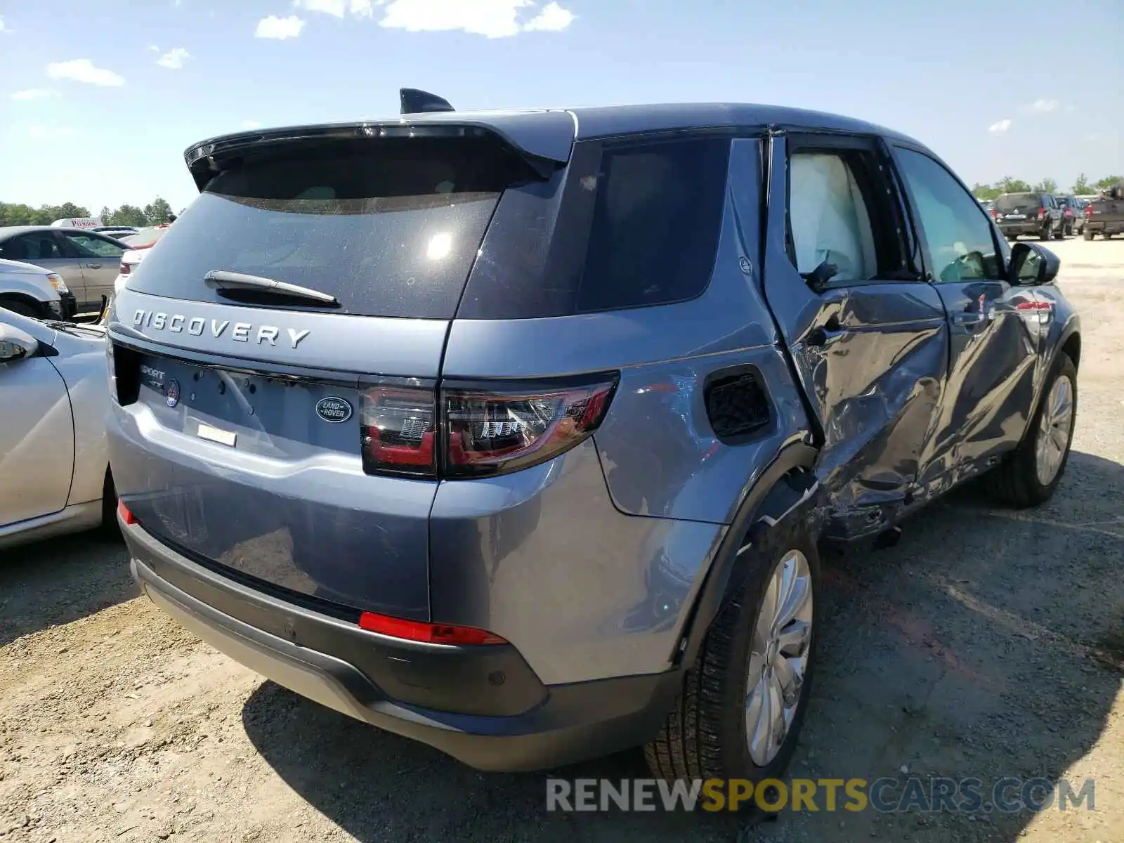 4 Photograph of a damaged car SALCP2FX9LH833495 LAND ROVER DISCOVERY 2020