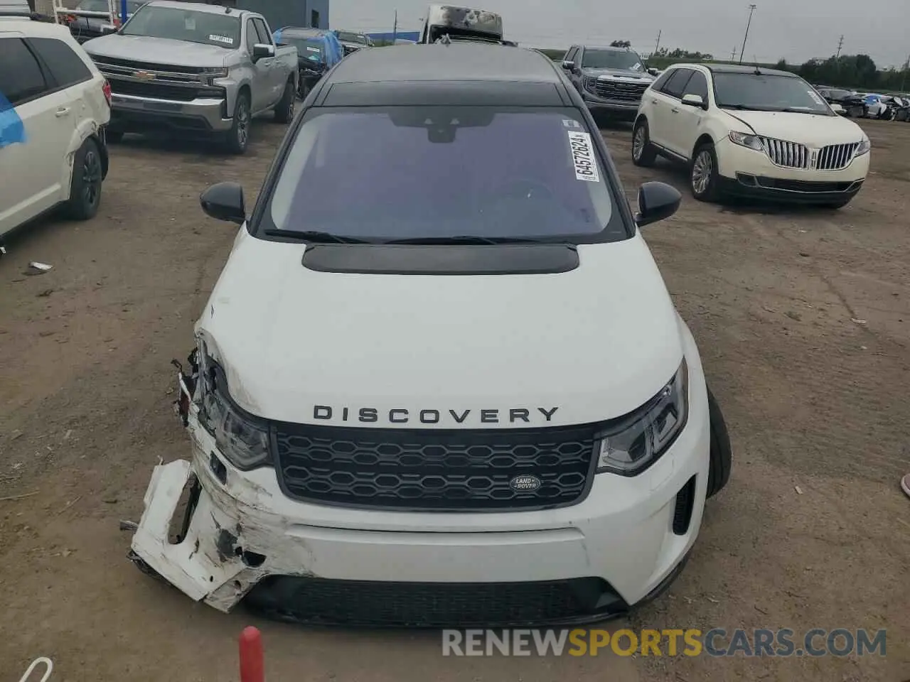 5 Photograph of a damaged car SALCP2FXXLH860768 LAND ROVER DISCOVERY 2020