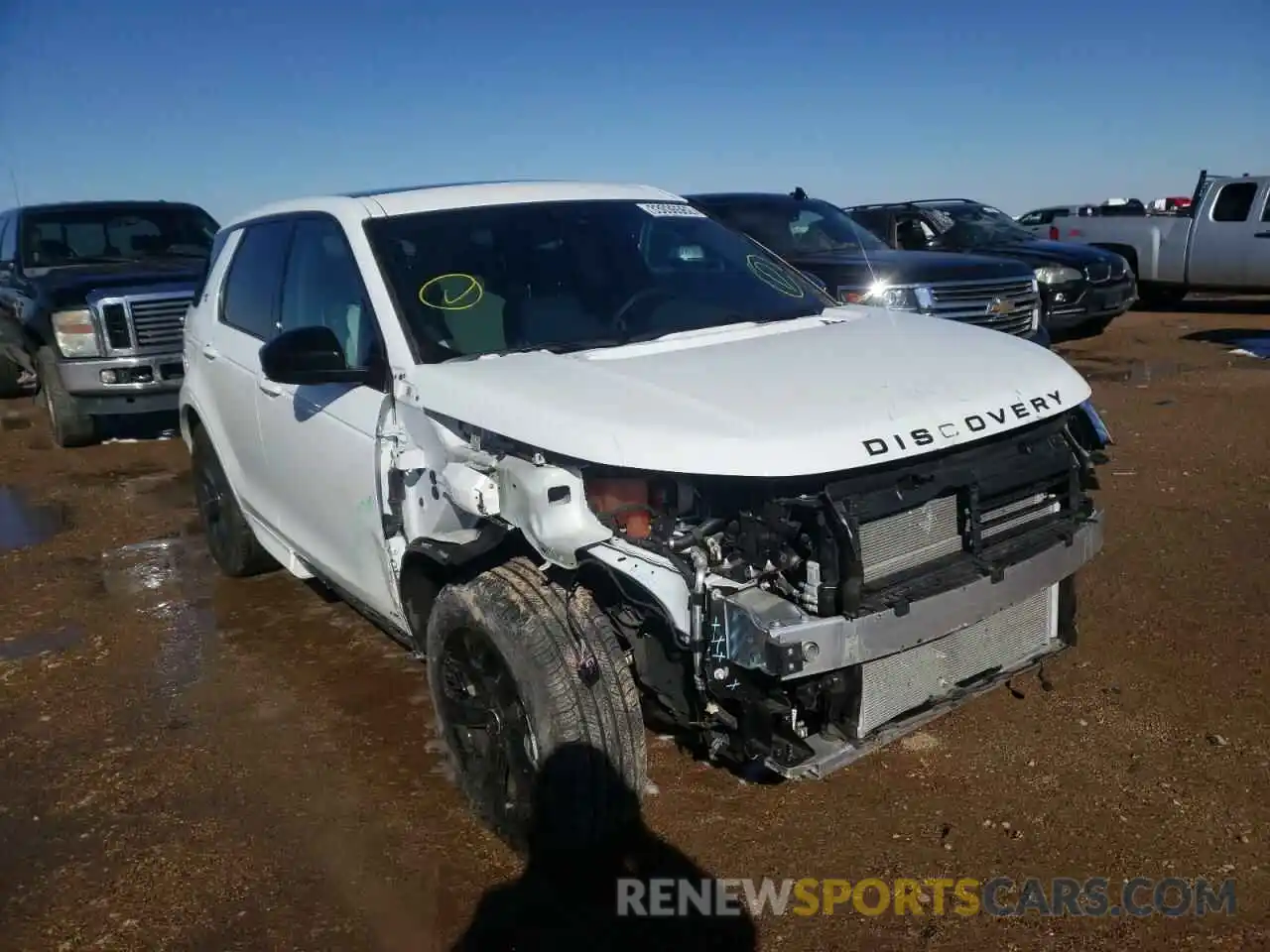 1 Photograph of a damaged car SALCT2FX2LH833799 LAND ROVER DISCOVERY 2020