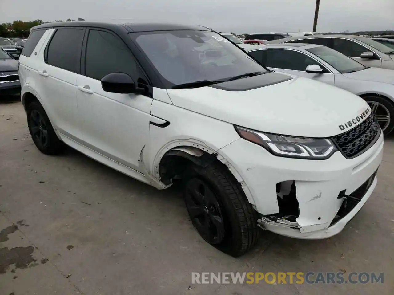 4 Photograph of a damaged car SALCT2FX5LH847101 LAND ROVER DISCOVERY 2020