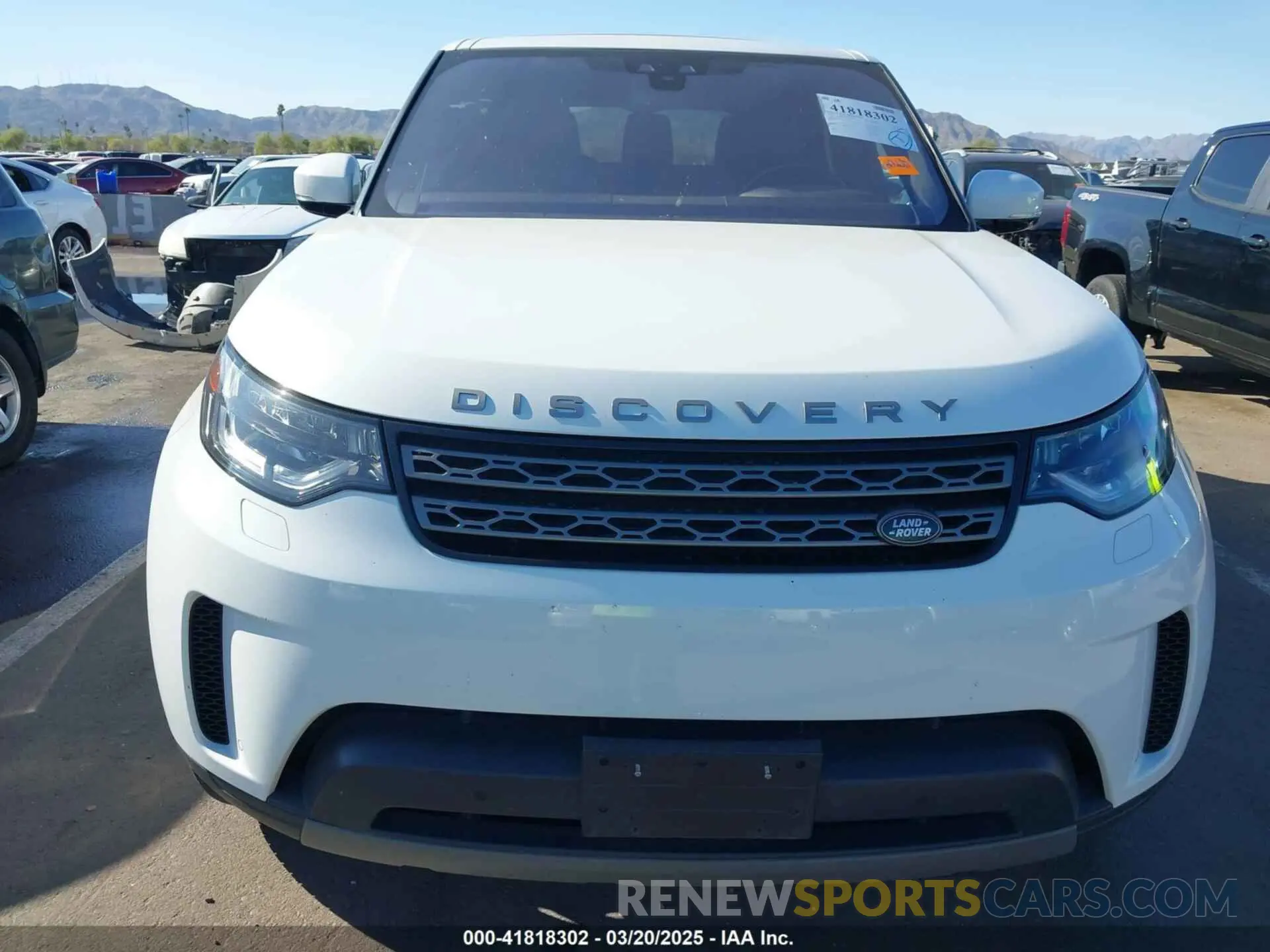 6 Photograph of a damaged car SALRG2RV0L2421943 LAND ROVER DISCOVERY 2020