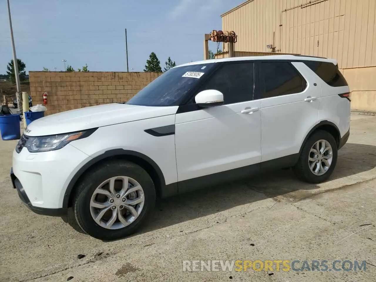 1 Photograph of a damaged car SALRG2RV2L2429333 LAND ROVER DISCOVERY 2020