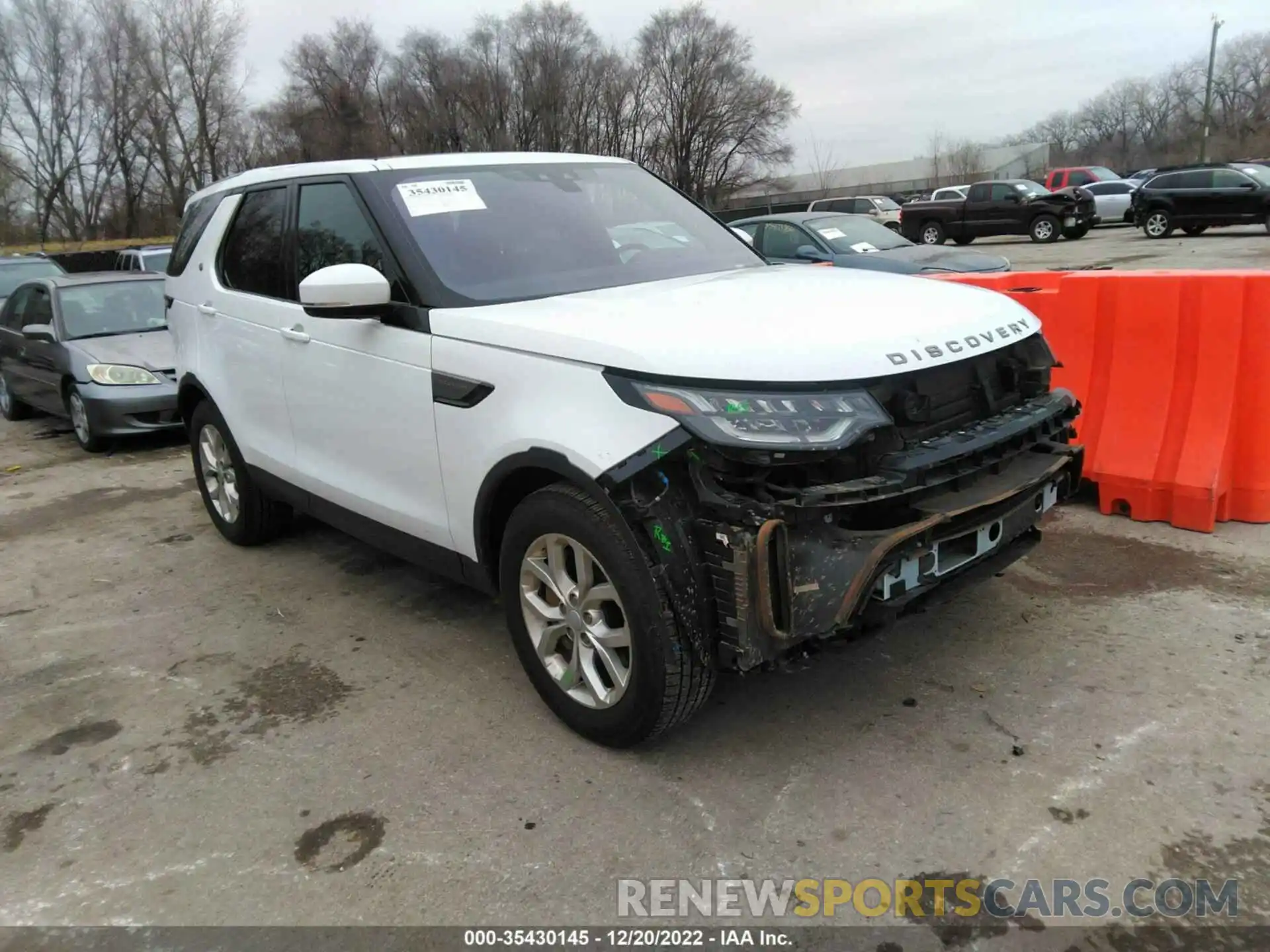 1 Photograph of a damaged car SALRG2RV9L2428373 LAND ROVER DISCOVERY 2020