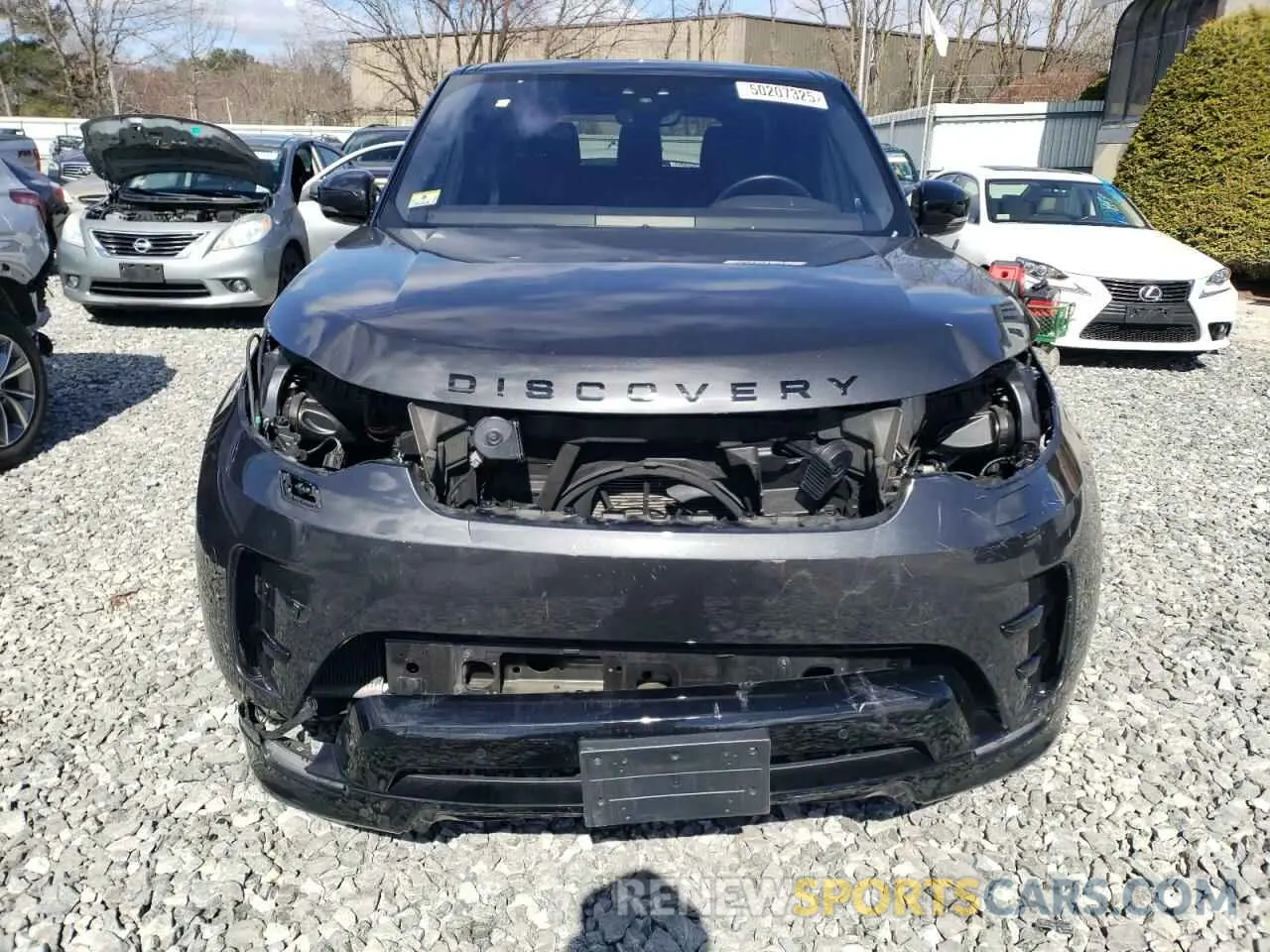 5 Photograph of a damaged car SALRU2RV1L2442129 LAND ROVER DISCOVERY 2020