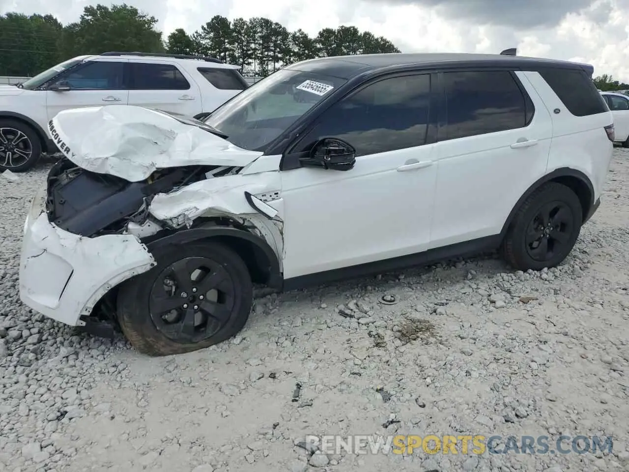 1 Photograph of a damaged car SALCJ2FX0MH883561 LAND ROVER DISCOVERY 2021