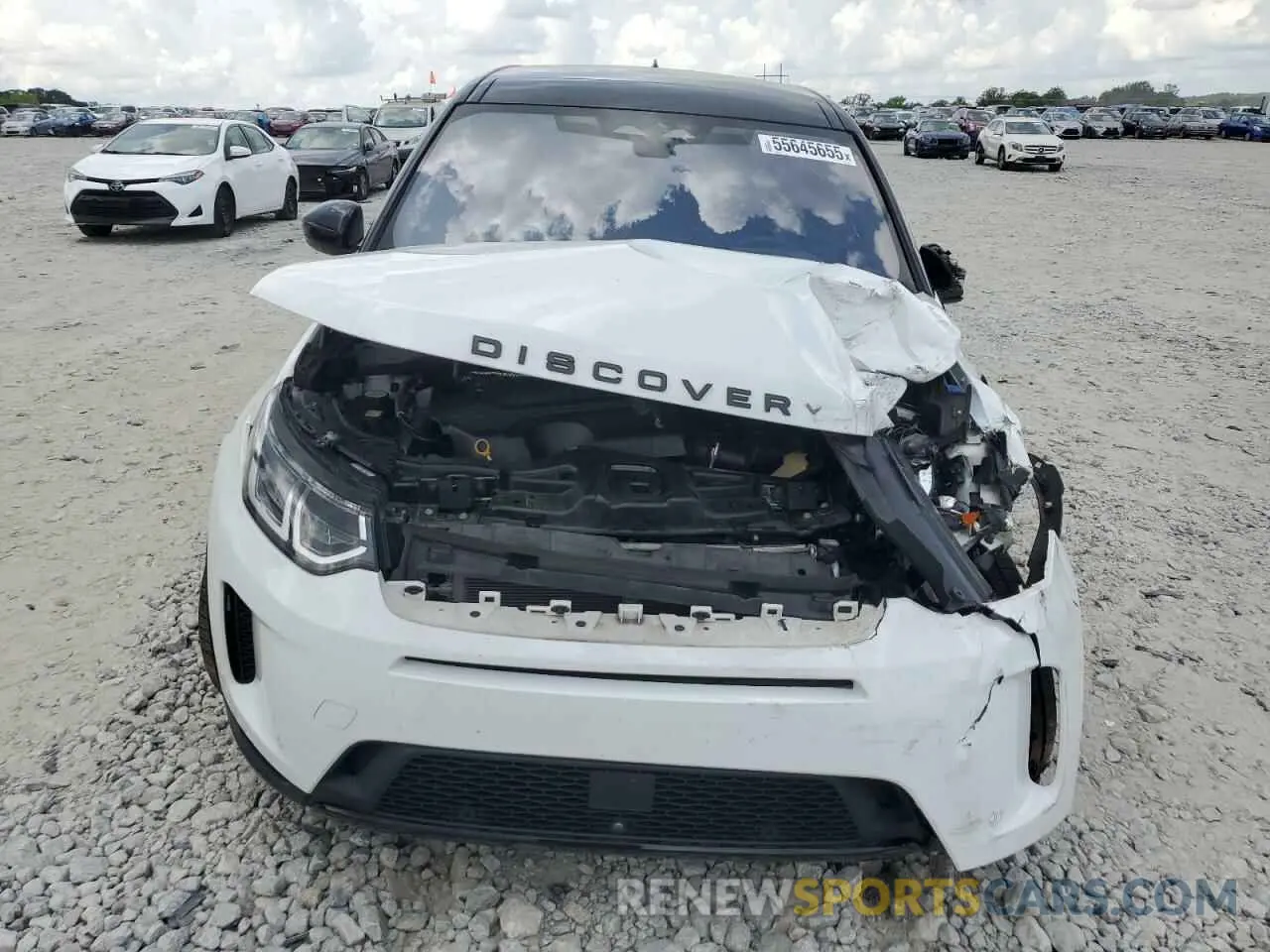 5 Photograph of a damaged car SALCJ2FX0MH883561 LAND ROVER DISCOVERY 2021