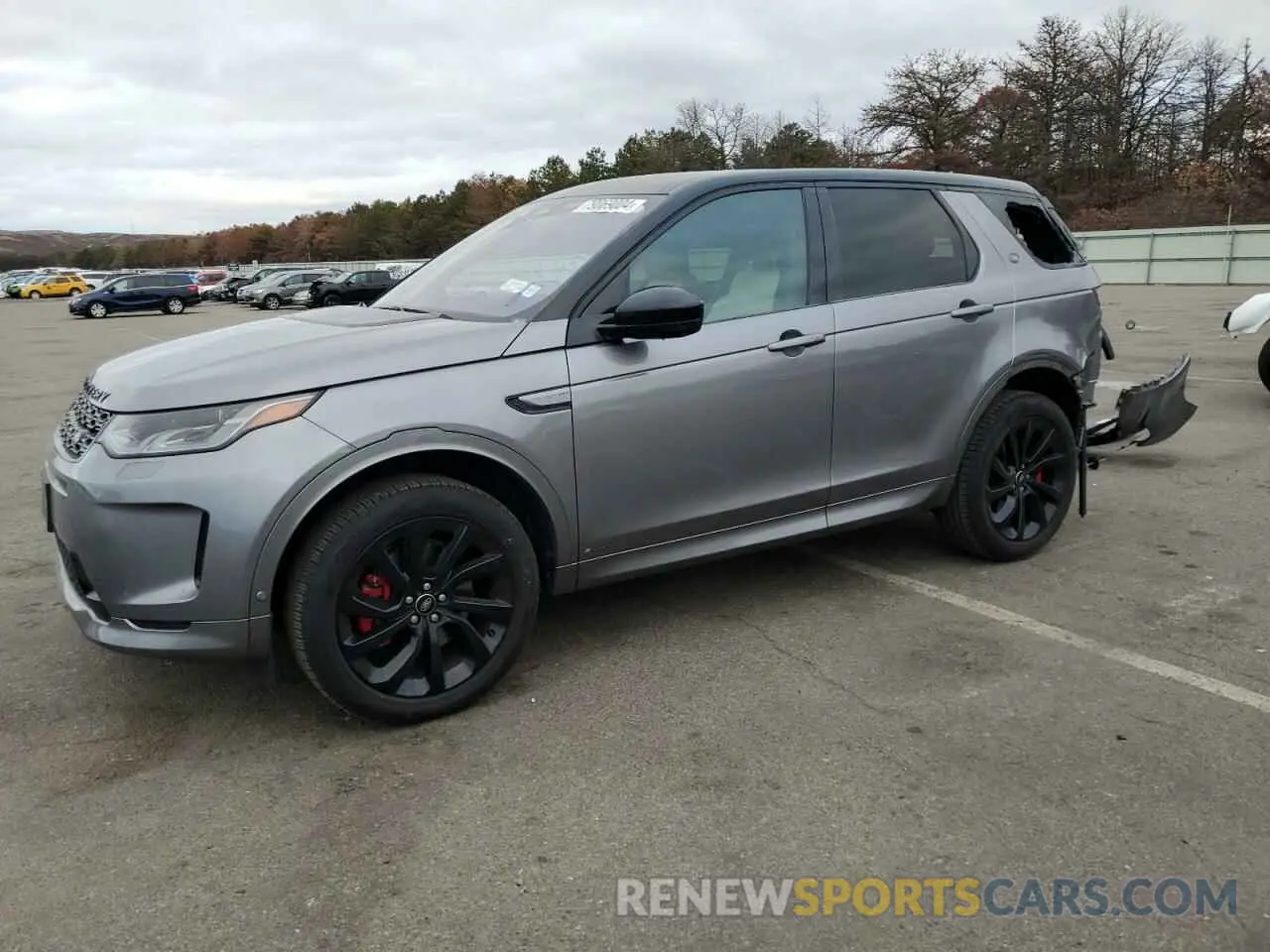 1 Photograph of a damaged car SALCL2FX9MH901470 LAND ROVER DISCOVERY 2021