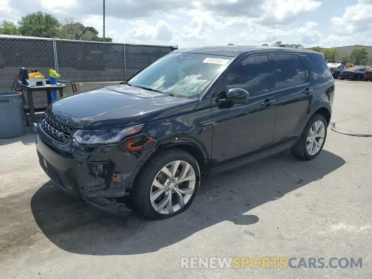 1 Photograph of a damaged car SALCP2FX5MH894151 LAND ROVER DISCOVERY 2021