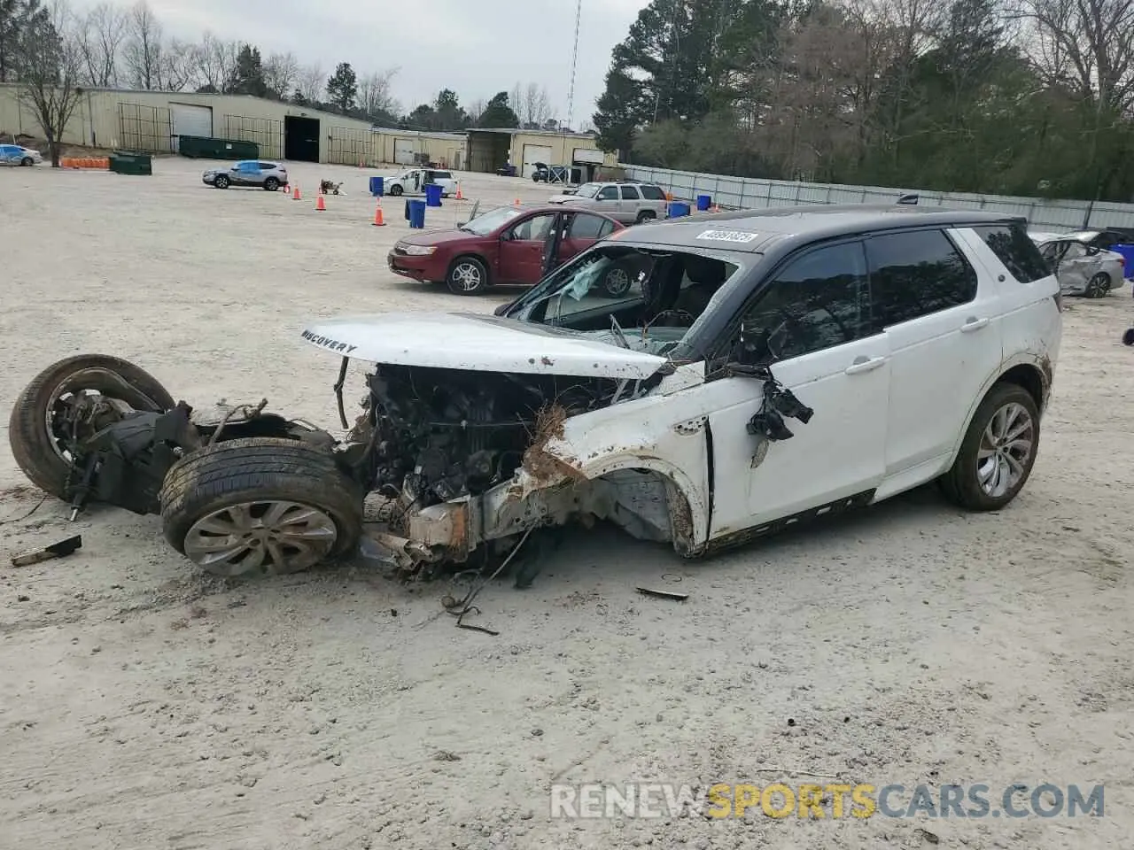 1 Photograph of a damaged car SALCT2FXXMH889202 LAND ROVER DISCOVERY 2021