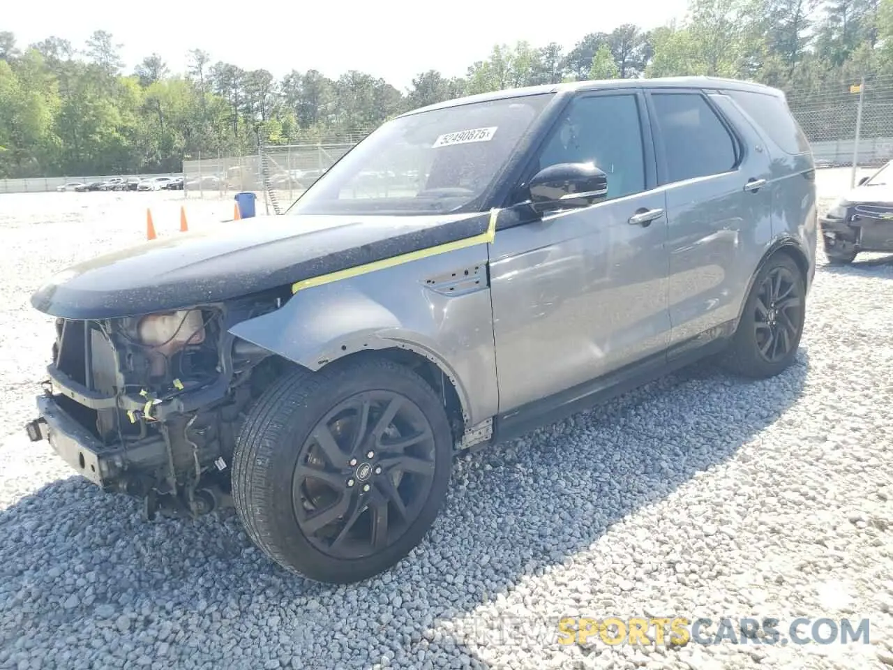 1 Photograph of a damaged car SALRT2RX4M2448979 LAND ROVER DISCOVERY 2021