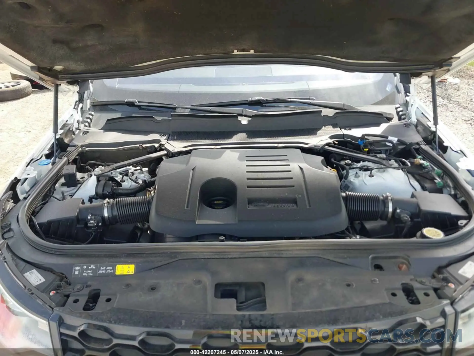 10 Photograph of a damaged car SALRT4RUXM2449829 LAND ROVER DISCOVERY 2021