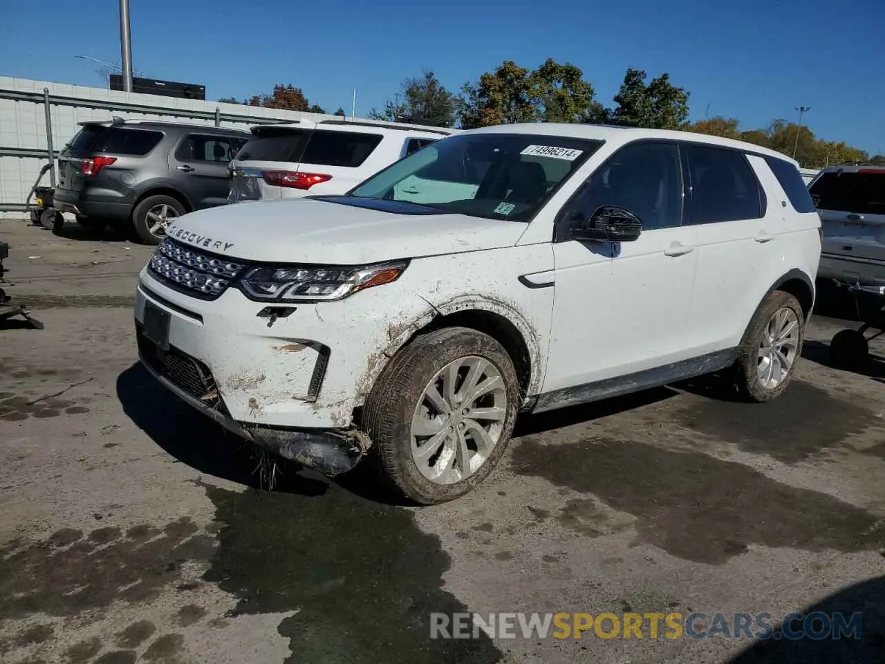 1 Photograph of a damaged car SALCJ2FX6NH910912 LAND ROVER DISCOVERY 2022